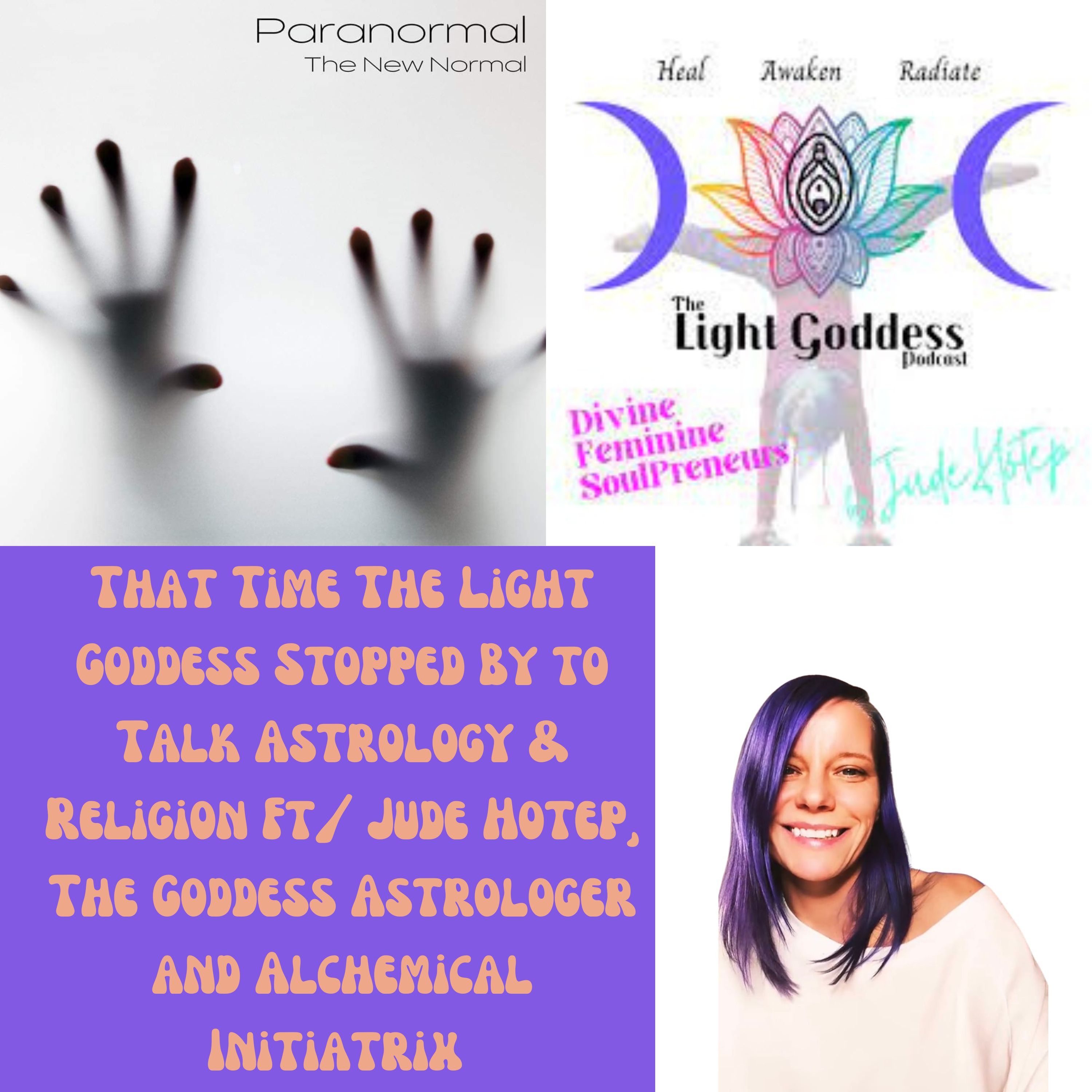 ⁣That Time The Light Goddess Stopped By to Talk Astrology & Religion Ft/ Jude Hotep, The Goddess Astrologer and Alchemical Initiatrix