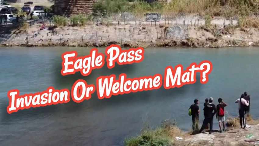 ⁣Is Eagle Pass An Invasion? A Look At Both Sides Of The Border!