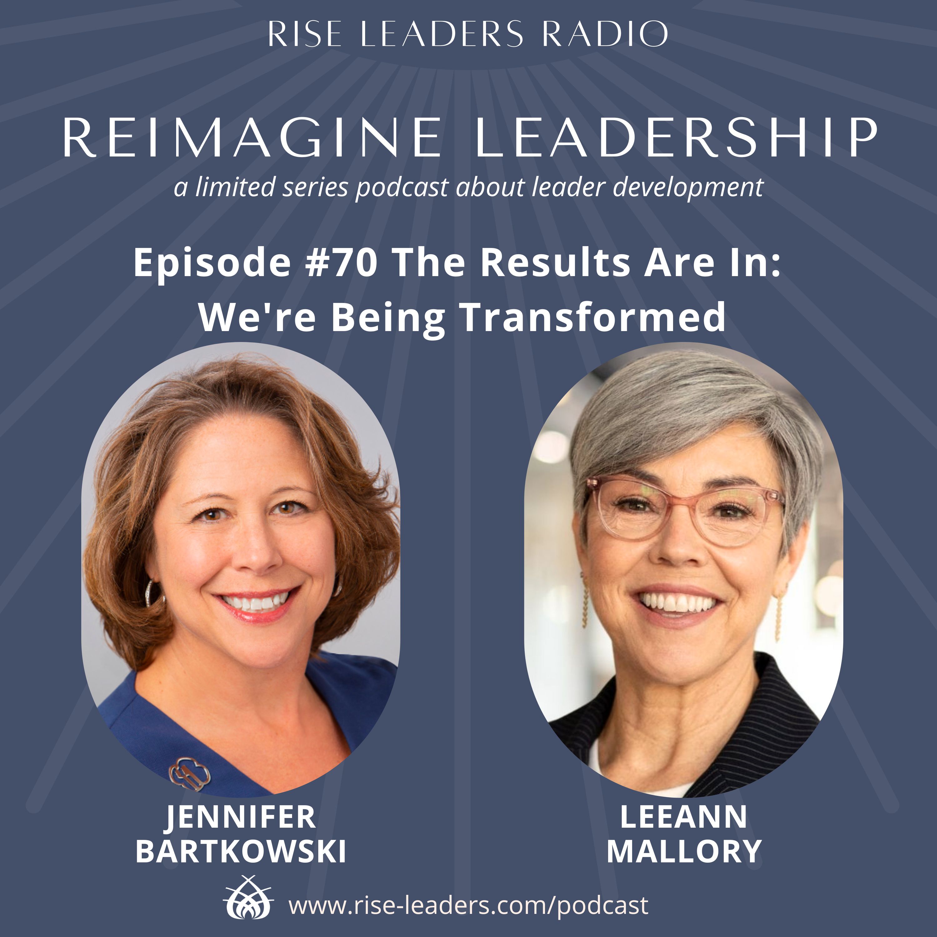 ⁣#70 Reimagine Leadership: The Results are In: We're Being Transformed