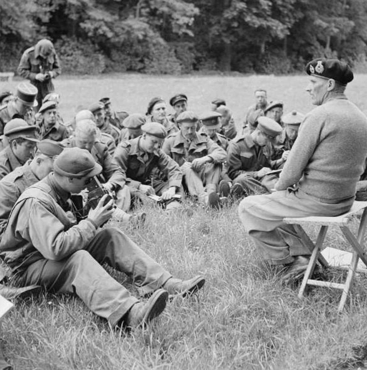 ⁣"LET THE HERO, BORN OF WOMAN, CRUSH THE SERPENT WITH HIS HEEL:" 6/8: The Commanders: The Leadership Journeys of George Patton, Bernard Montgomery, and Erwin Rommel by  Lloyd Clark