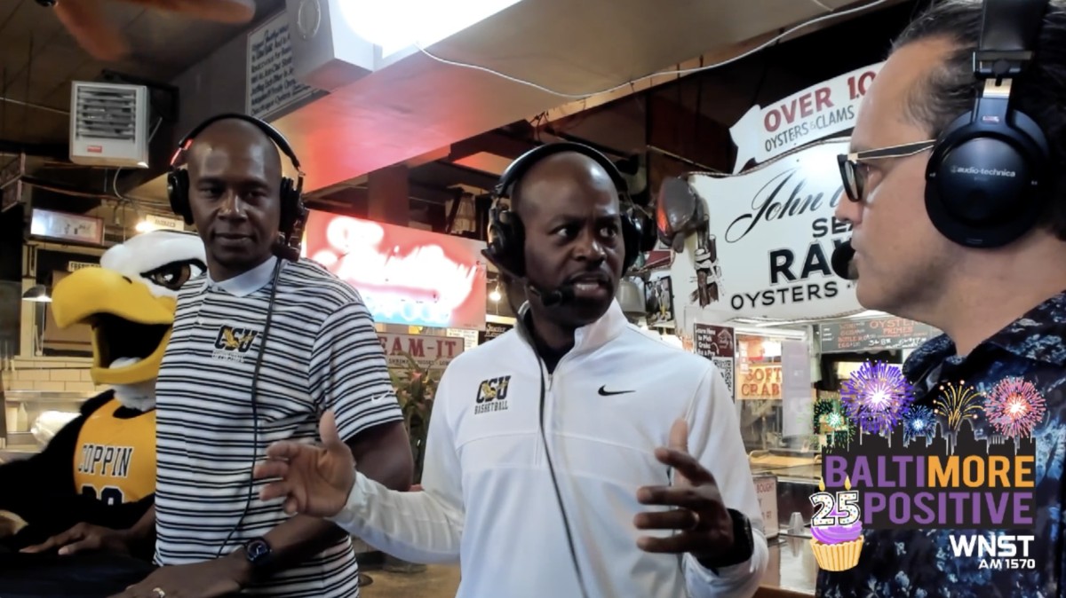 ⁣Dr. Anthony Jenkins tells Nestor about growth and passion at Coppin State University on MD Crab Cake Tour