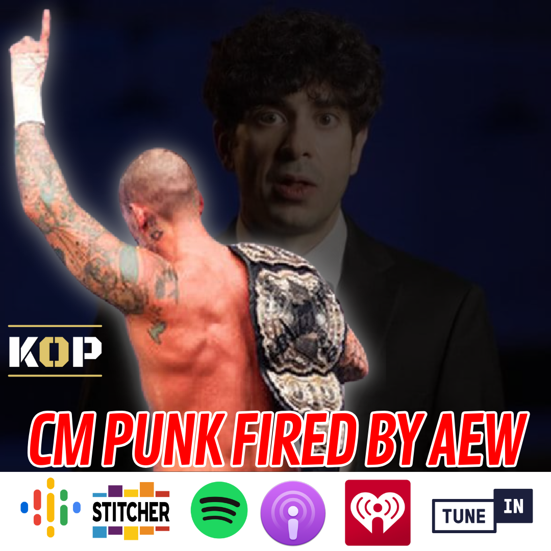 CM Punk Fired By AEW