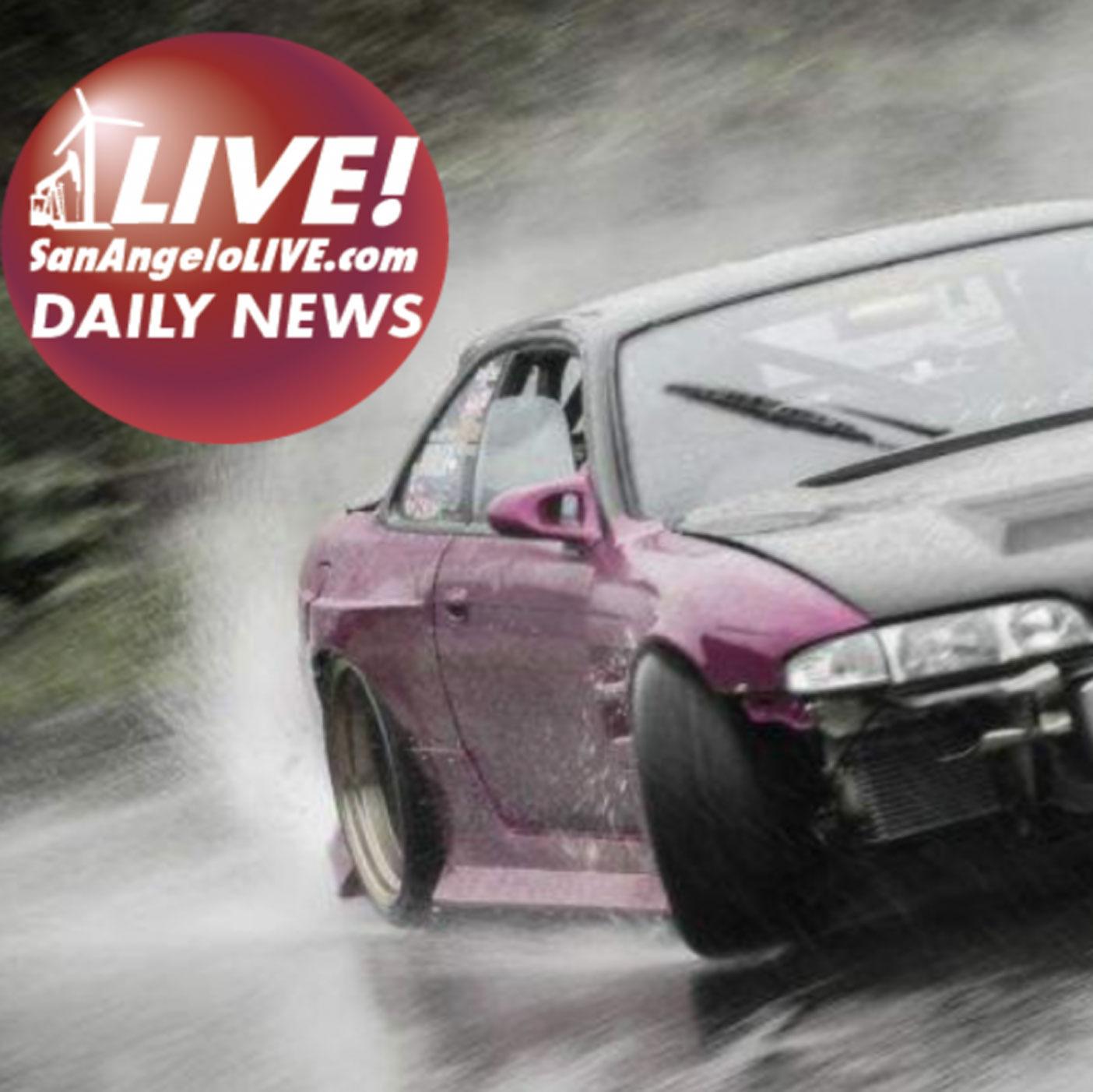 San Angelo Drivers Show Their Skills in the Rain
