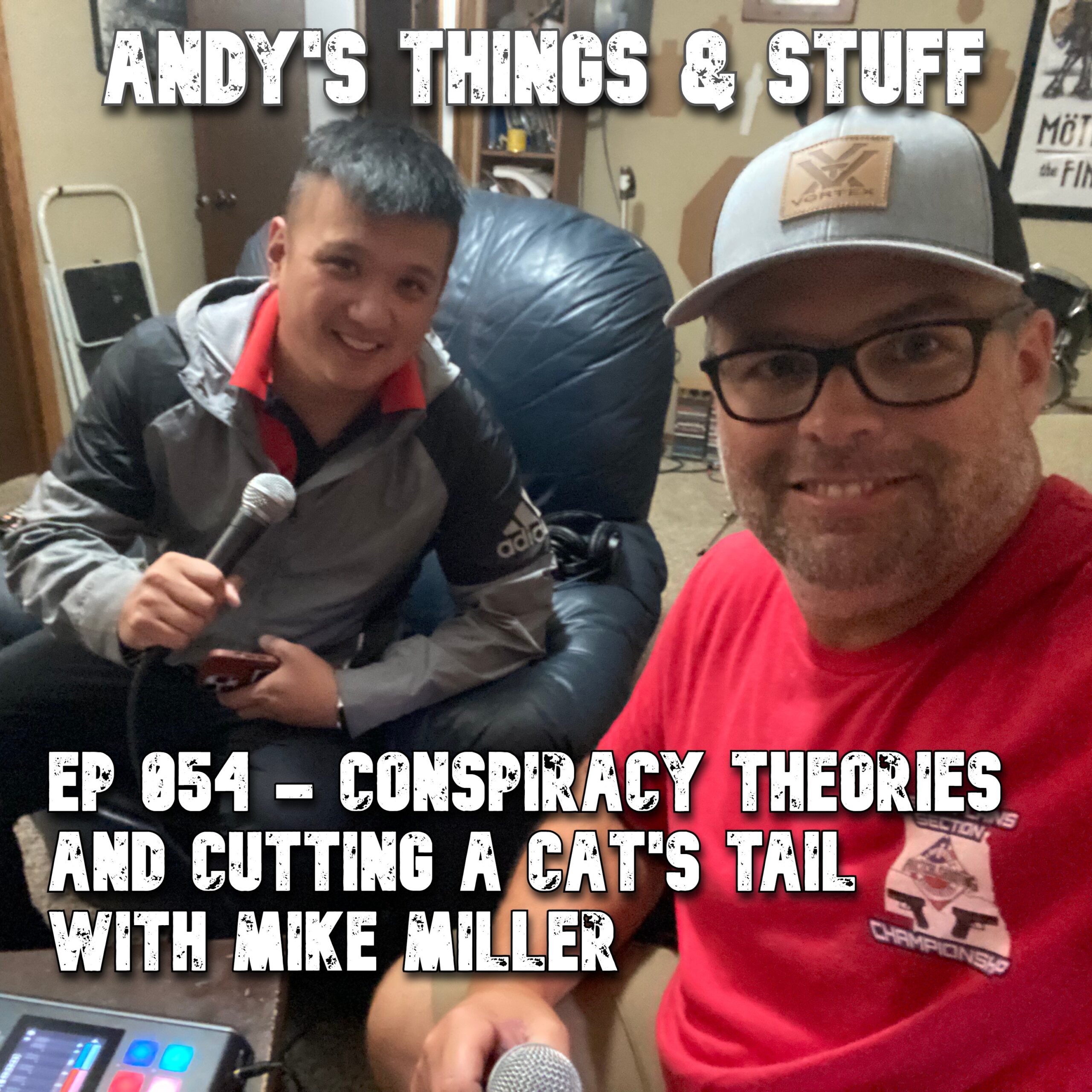 ⁣Ep 054 – Conspiracy Theories and Cutting a Cat’s Tail with Mike Miller