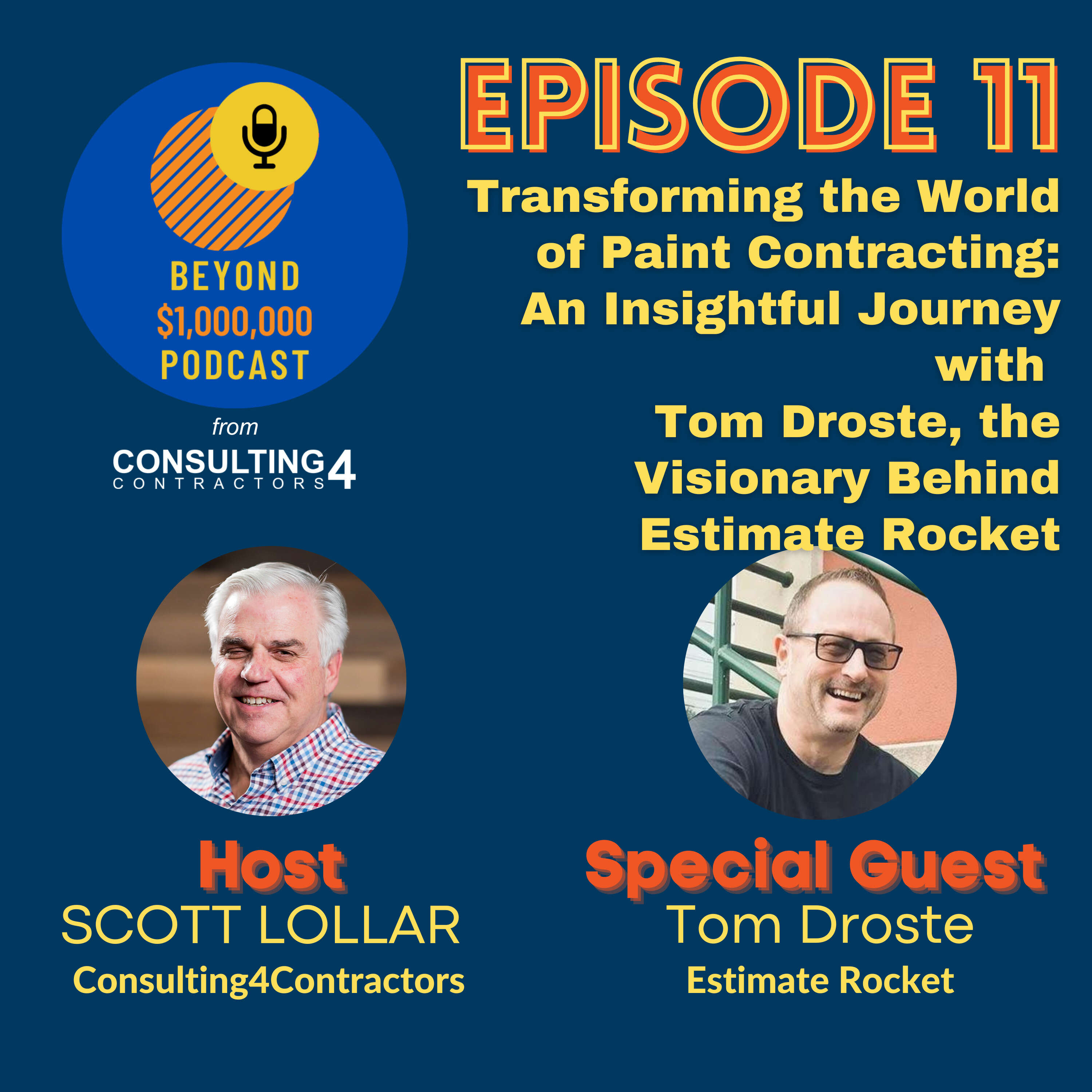 ⁣Transforming the World of Paint Contracting: An Insightful Journey with Tom Droste, the Visionary Behind Estimate Rocket