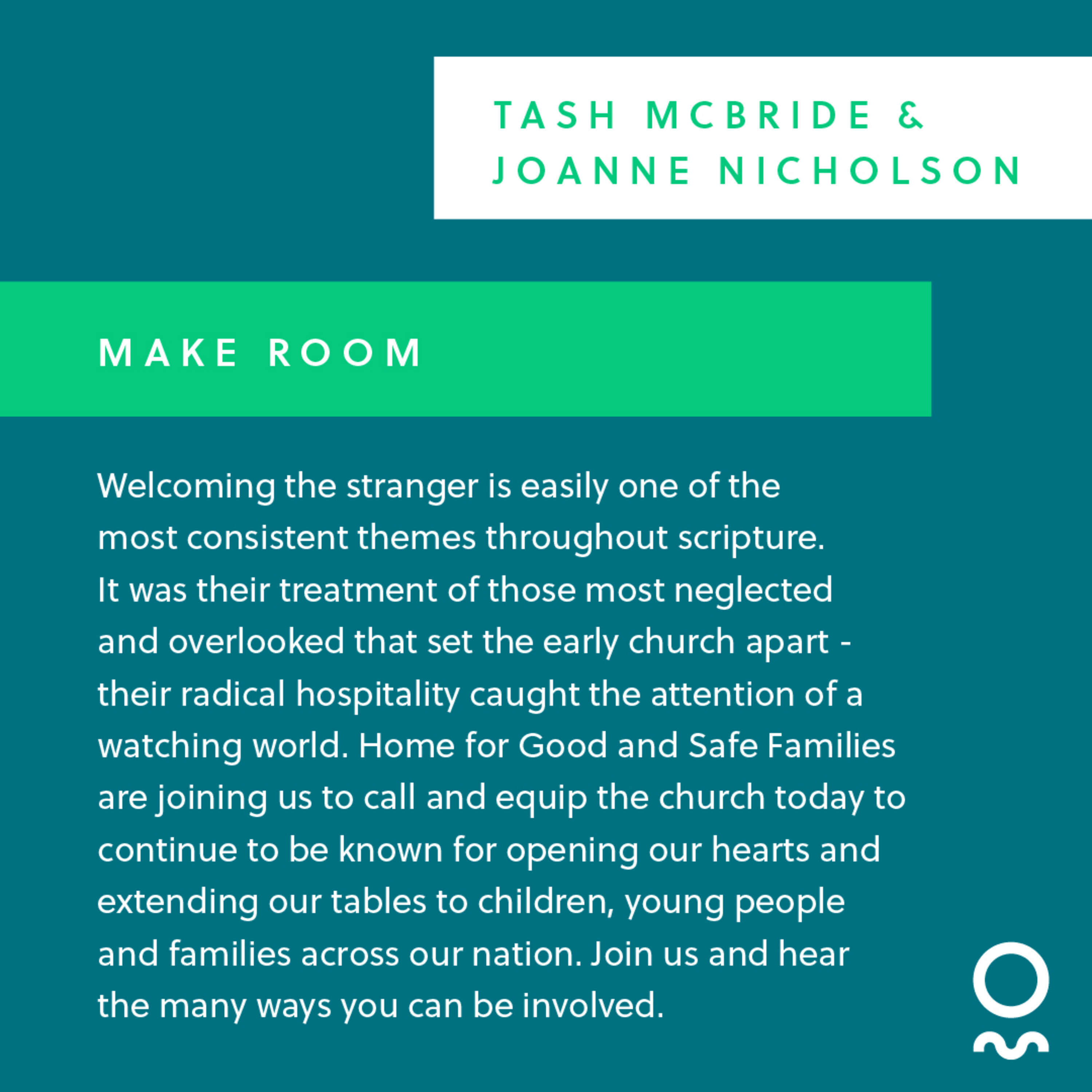 ⁣Tobar Gathering 2023 (Seminar 4: Make Room - Home for Good) Neil Dawson, Tash McBride & Joanne Nicholson