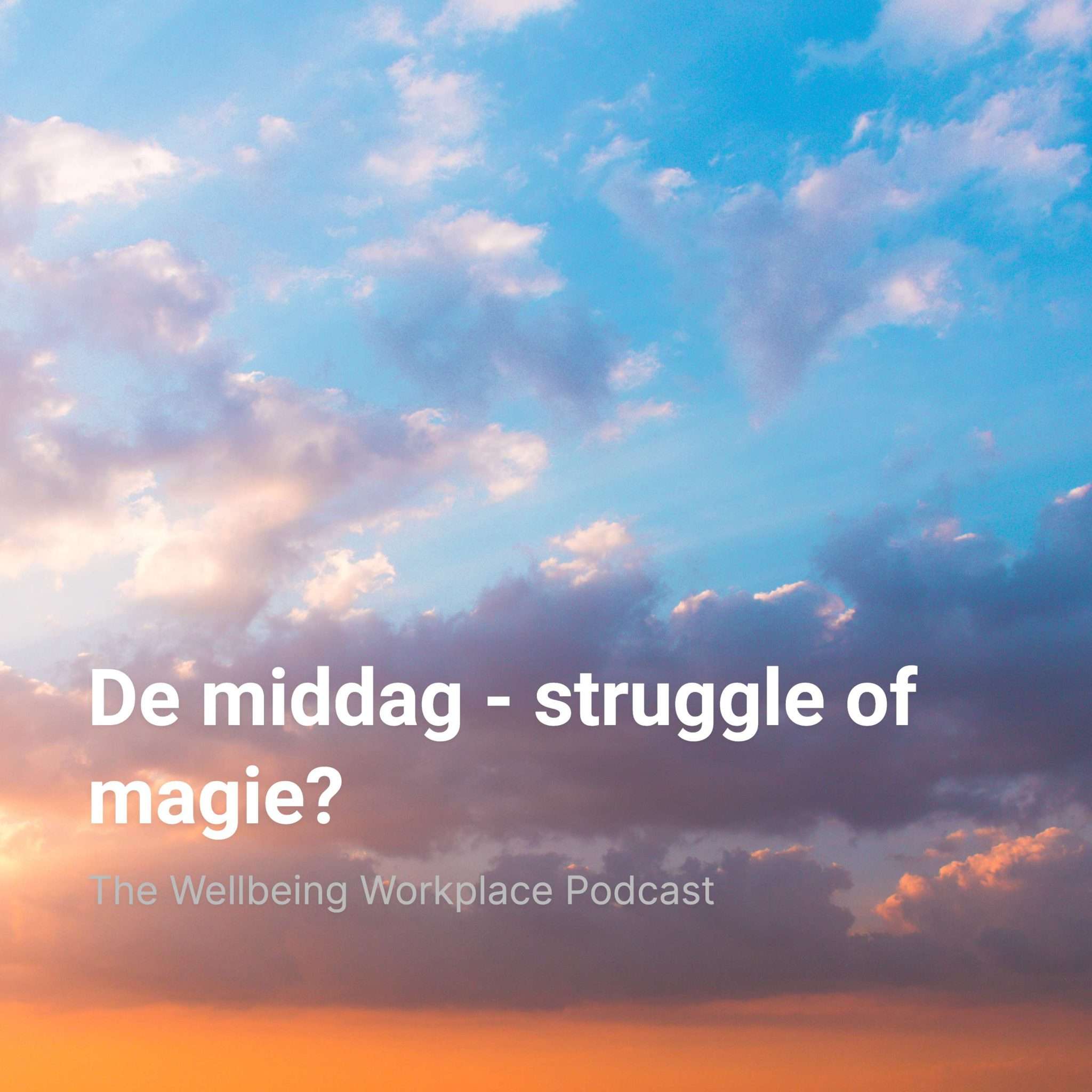 ⁣De middag – struggle of magie?