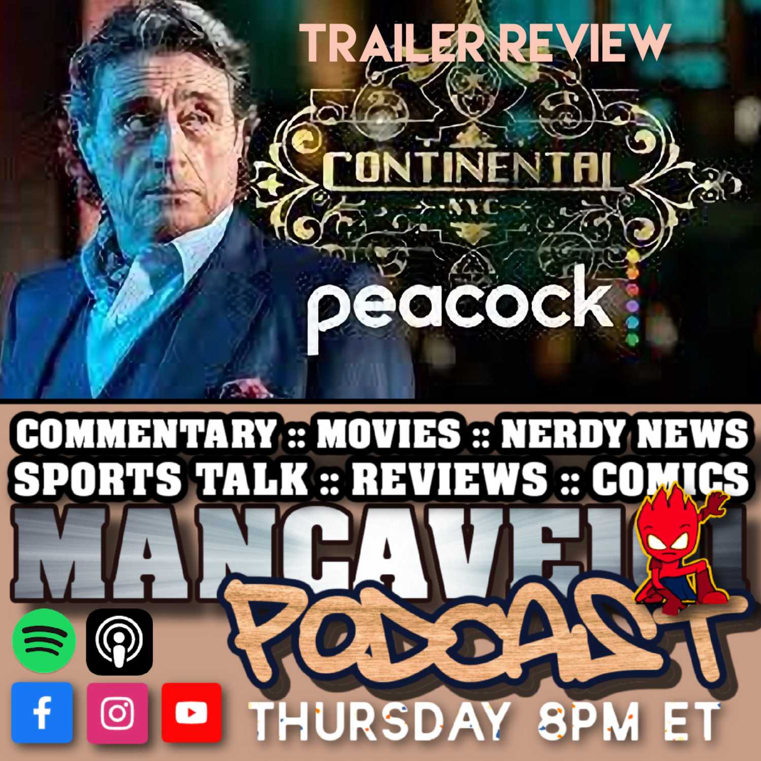 ⁣TRAILER REVIEW: THE CONTINENTAL