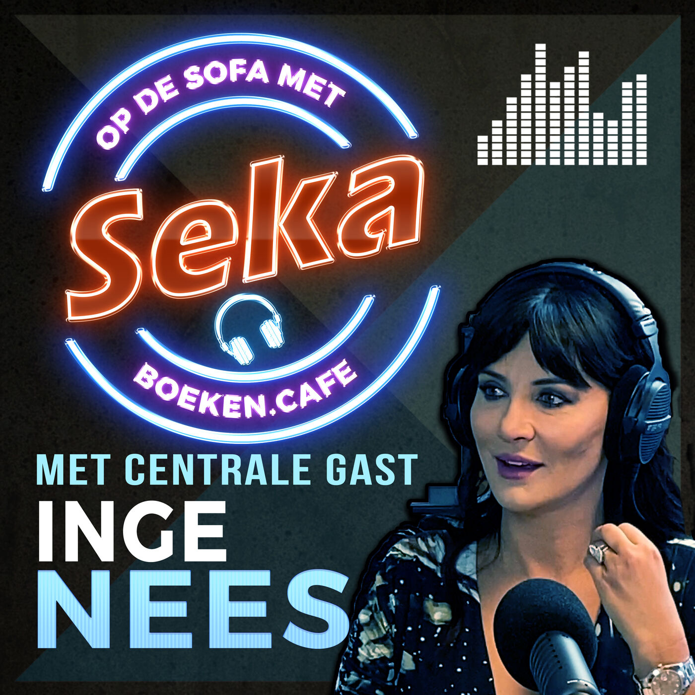 ⁣Inge Nees praat op de sofa met Seka over afscheid van het leven en haar kleuters