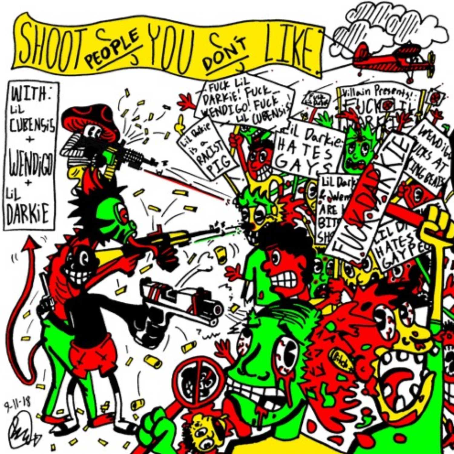 ⁣LIL DARKIE - SHOOT PEOPLE YOU DONT LIKE FULL ALBUM