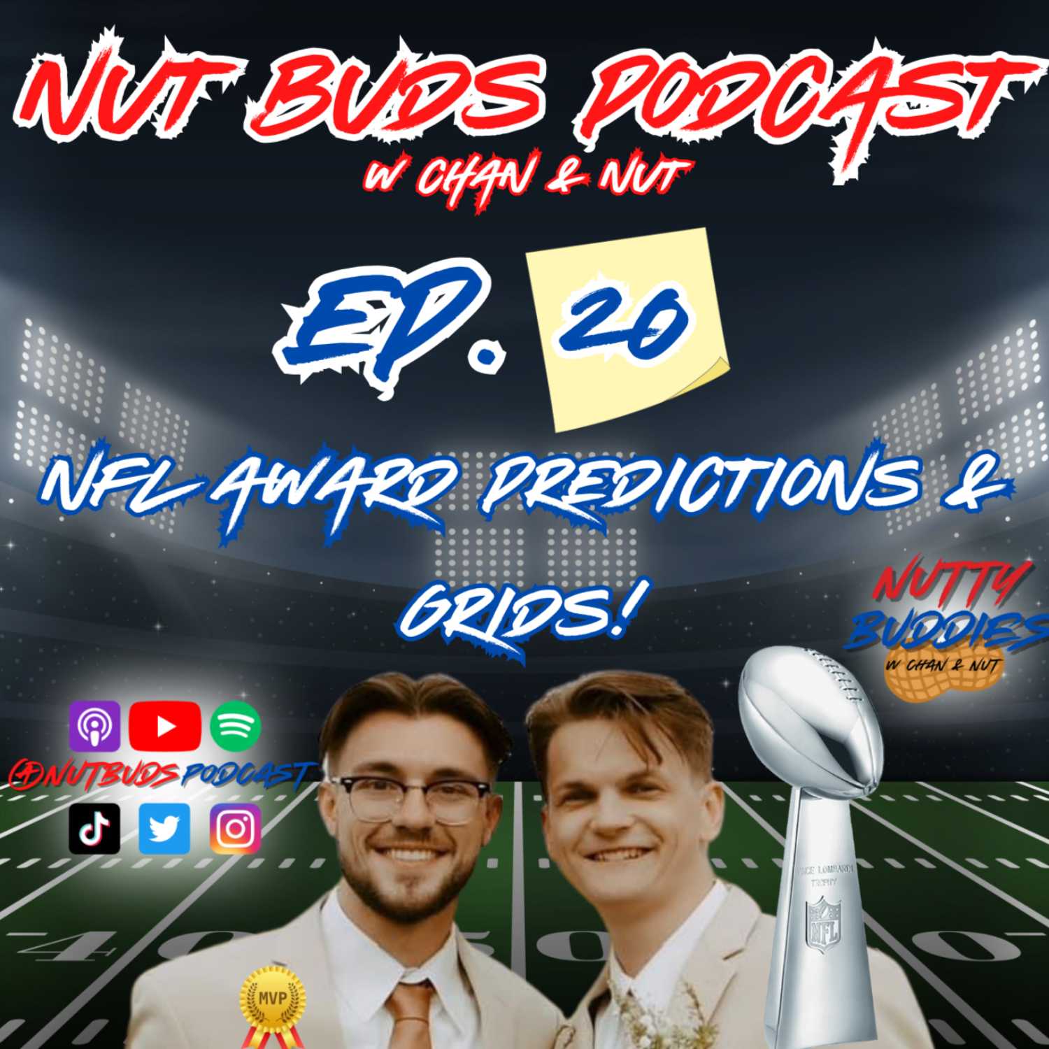 Ep. 20: NFL AWARD PREDICTIONS & GRIDS! | 9.2.23