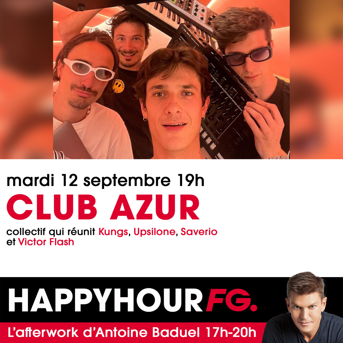 HAPPY HOUR INTERVIEW : CLUB AZUR