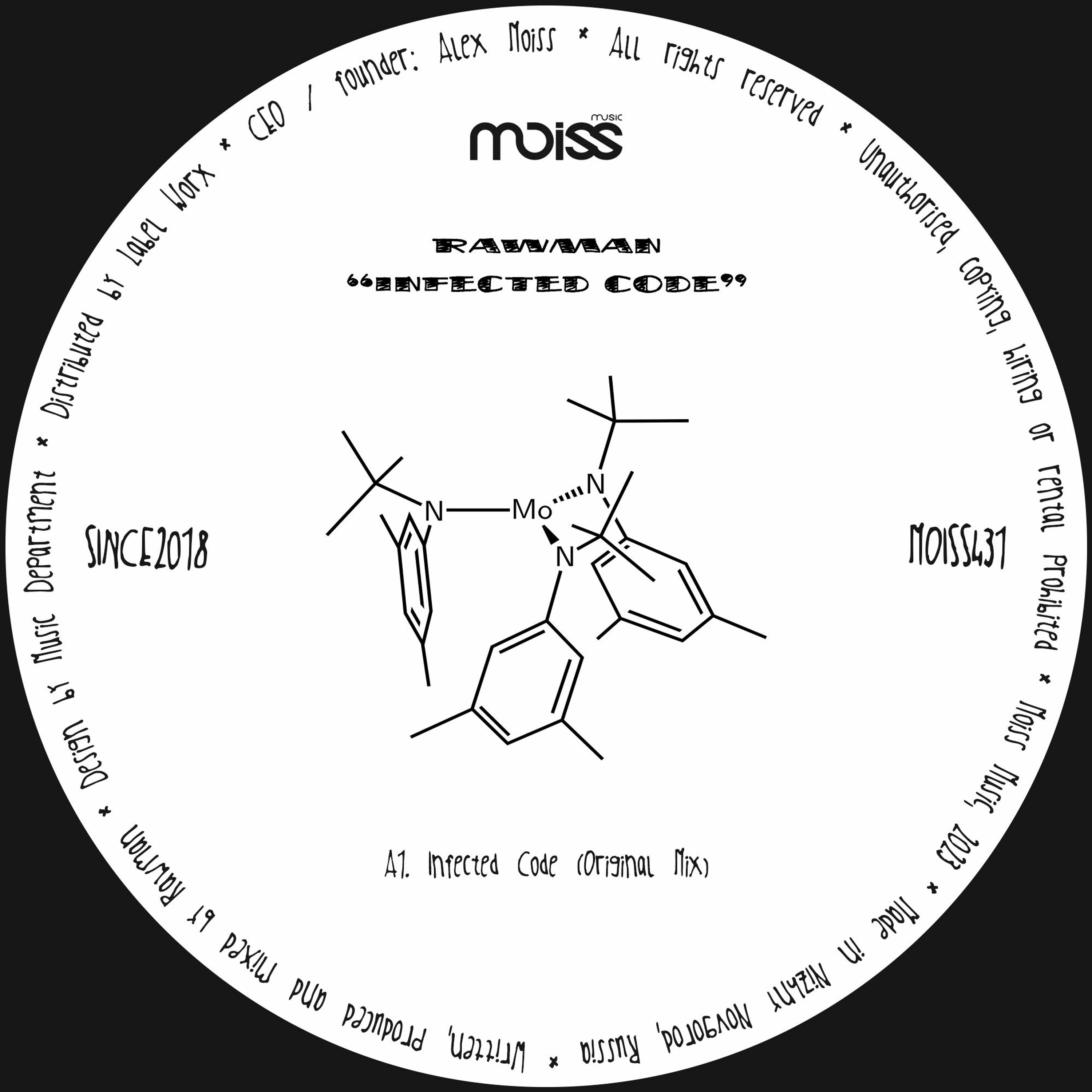 PREMIERE: Rawman - Infected Code [Moiss Music]