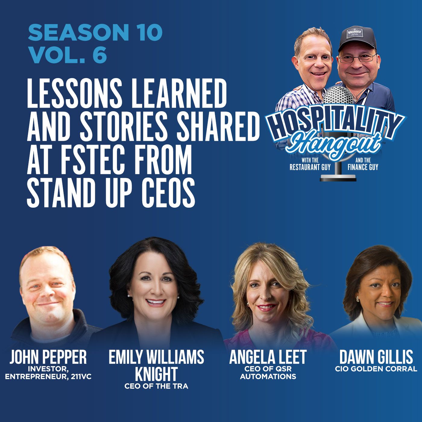 ⁣Lessons learned and stories shared at FSTEC from stand up CEOS | Season 10, Vol. 6