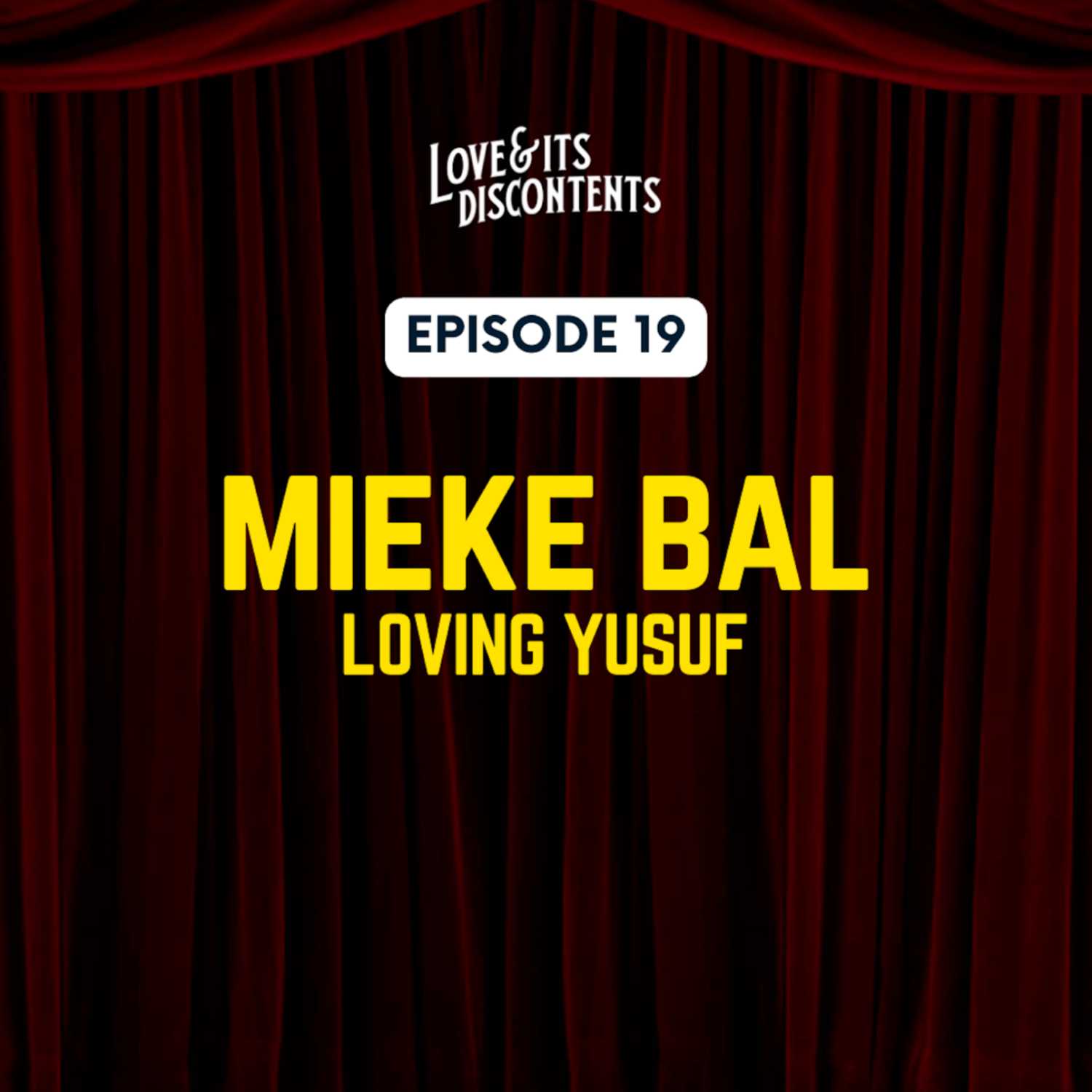 ⁣Loving Yusuf with Professor Mieke Bal