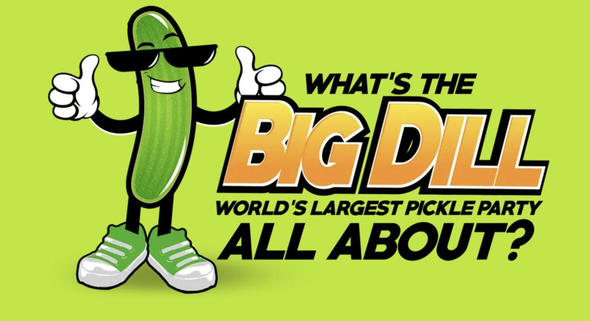 ⁣Kevin Baxter educates Nestor on The Big Dill Pickle Party in Baltimore on September 23 and 24