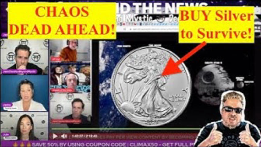 ⁣ALERT! CHAOS Dead Ahead! Buy PHYSICAL SILVER to Survive & Thrive! (Bix Weir)