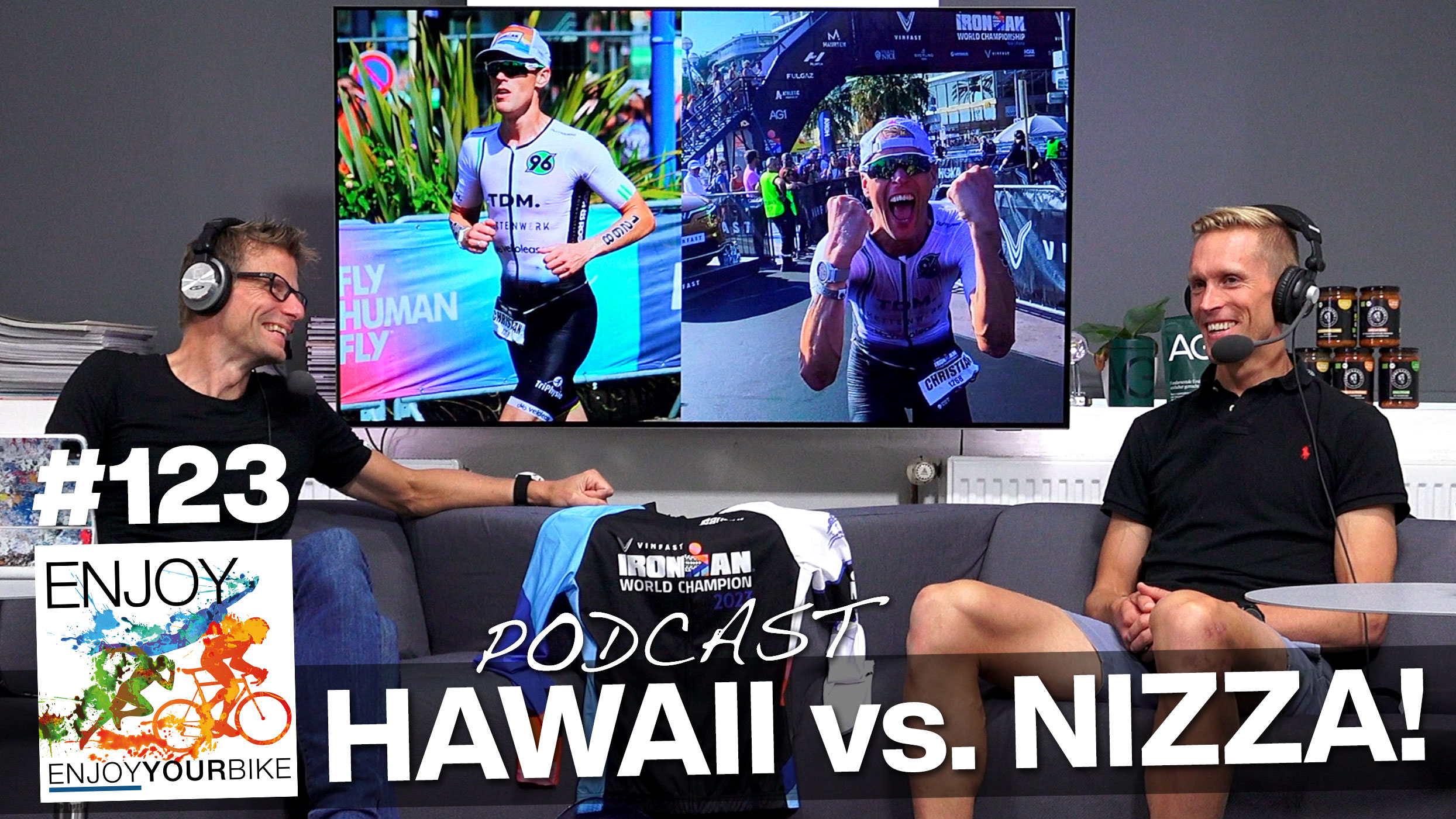 ⁣#123 IRONMAN WM! Mit Weltmeister Christian Haupt: Nizza vs. Hawaii, IRONMAN-Kritik, Ausrüstung & Familie