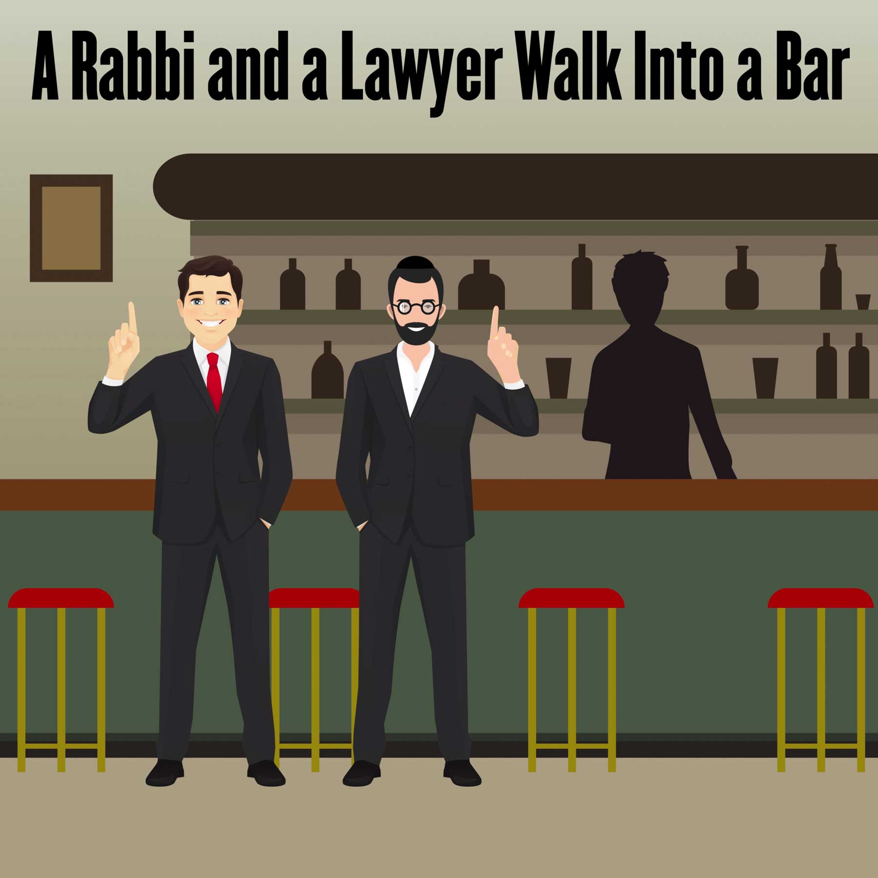 A Rabbi and a Lawyer Walk Into a Bar 