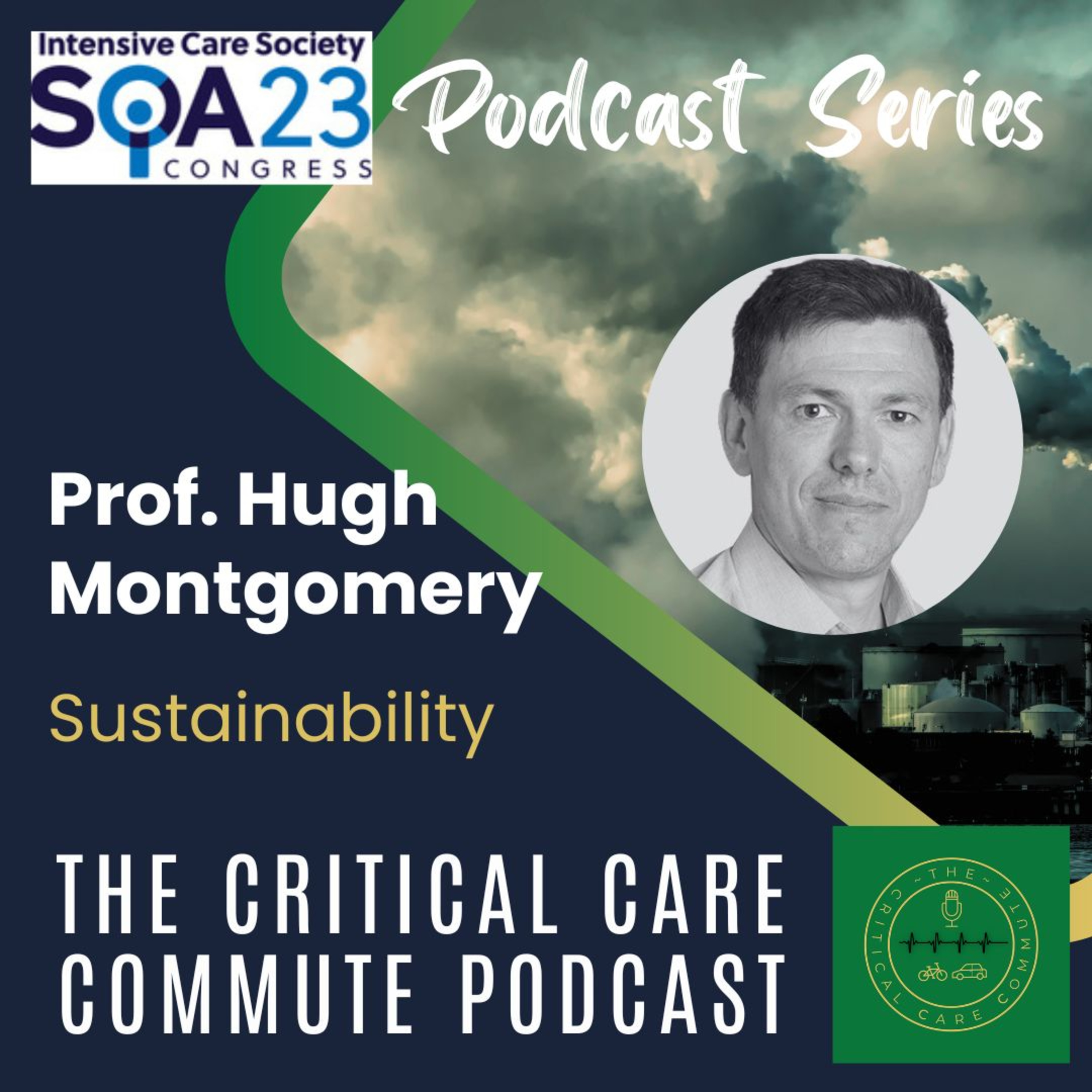 ⁣Sustainability with Prof. Hugh Montgomery.