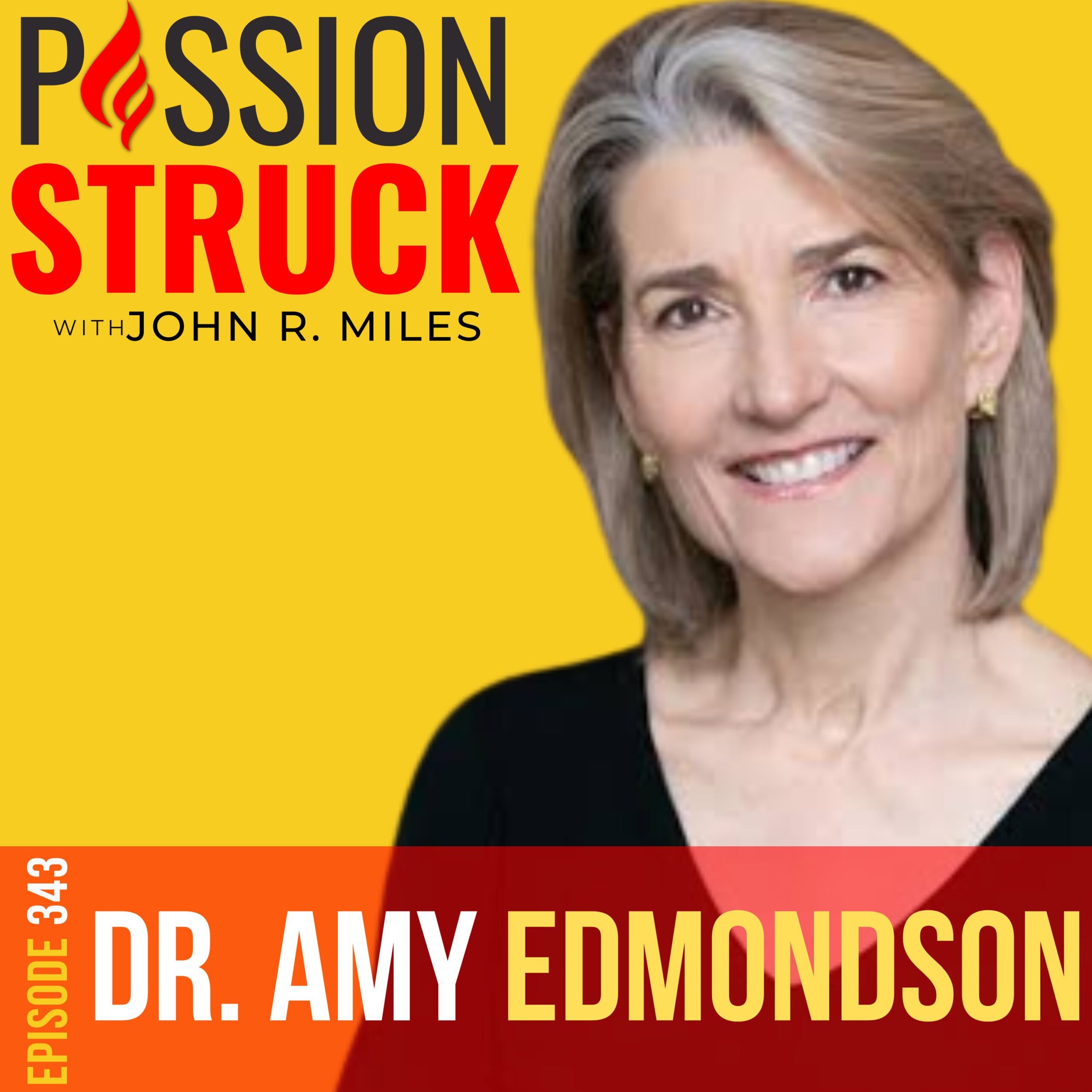 ⁣343 | Why Failure Is the Key to Success | Dr. Amy Edmondson | Passion Struck with John R. Miles