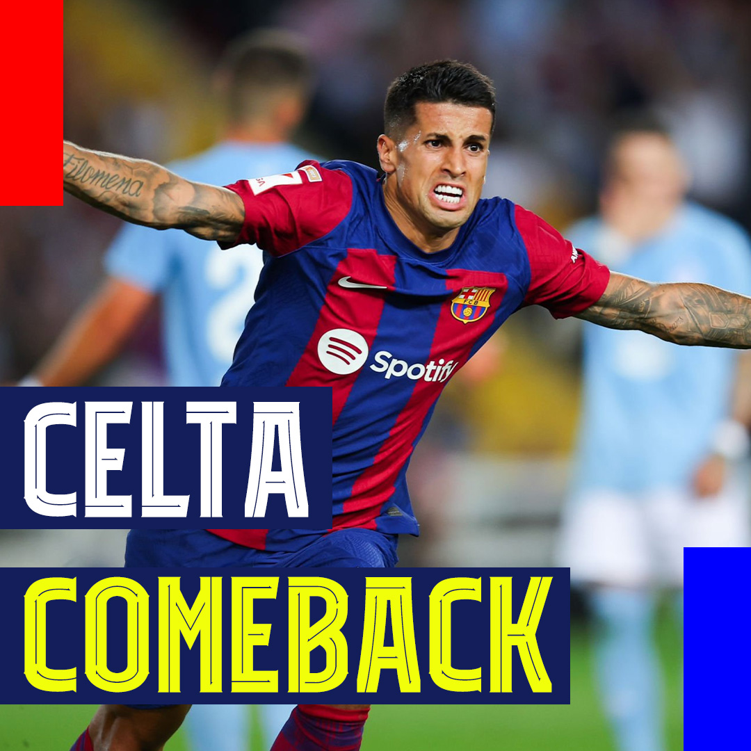 ⁣Celta Comeback! Bad Barcelona Makes History to Beat Celta de Vigo 3-2