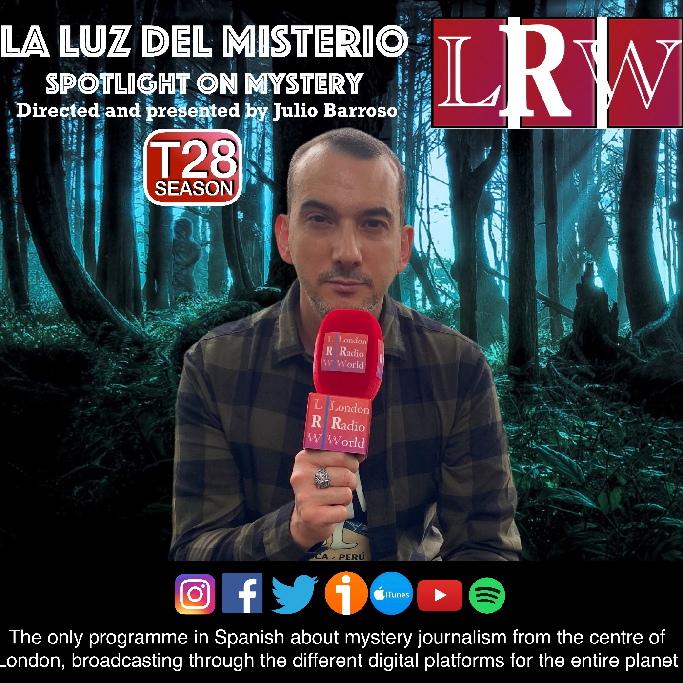 PODCAST LA LUZ DEL MISTERIO CON JULIO BARROSO 