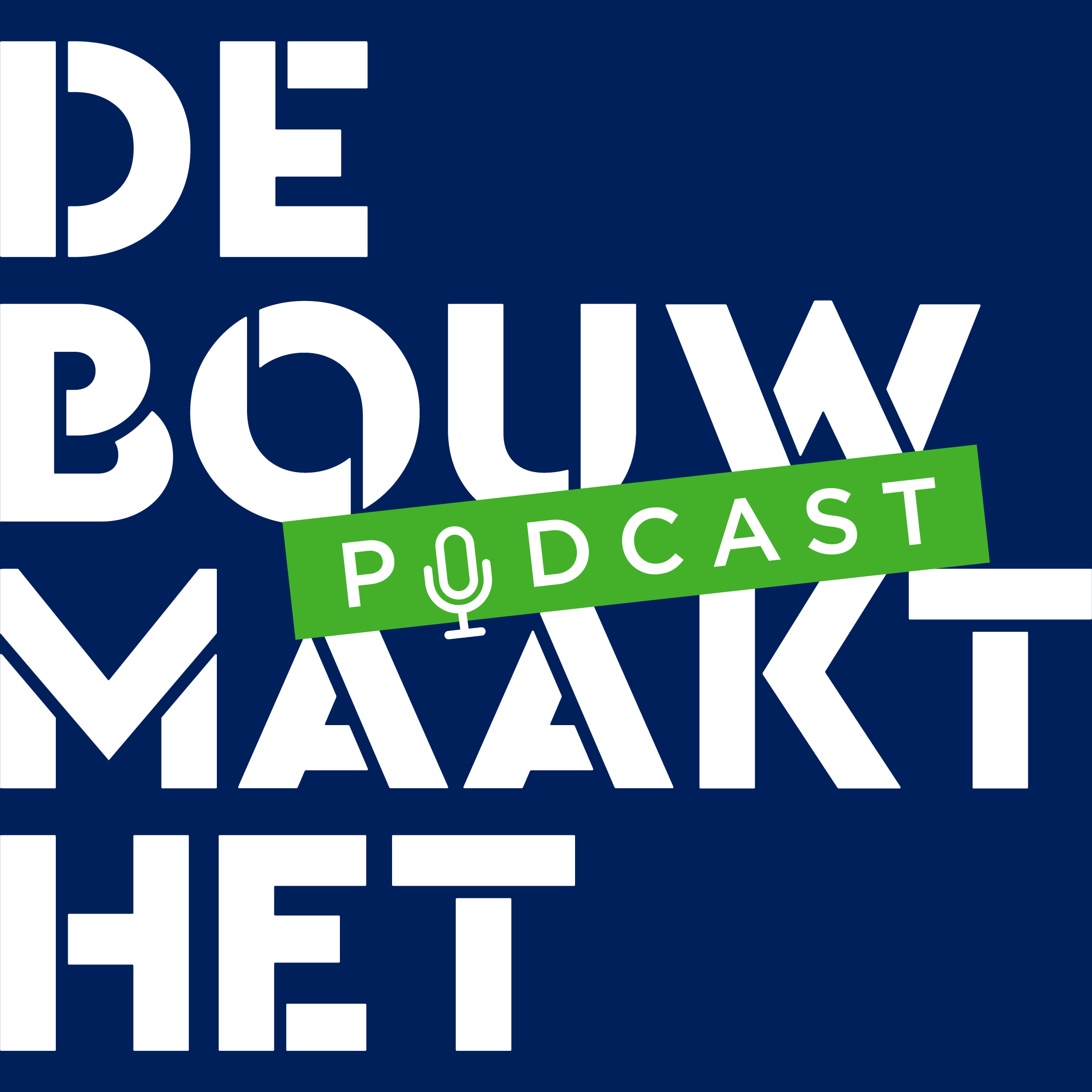 De bouw maakt het 