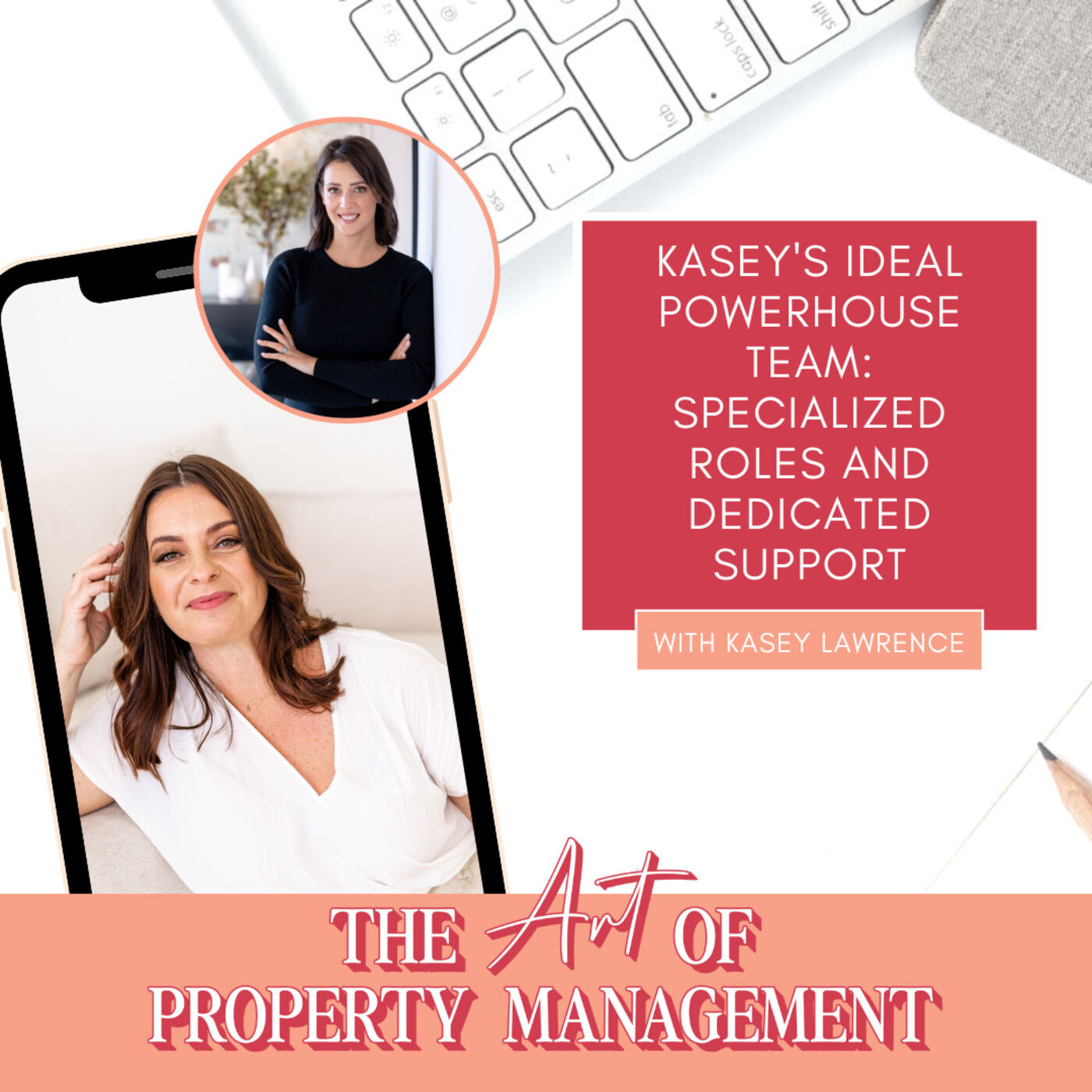 ⁣Kasey's ideal powerhouse team: specialized roles and dedicated support