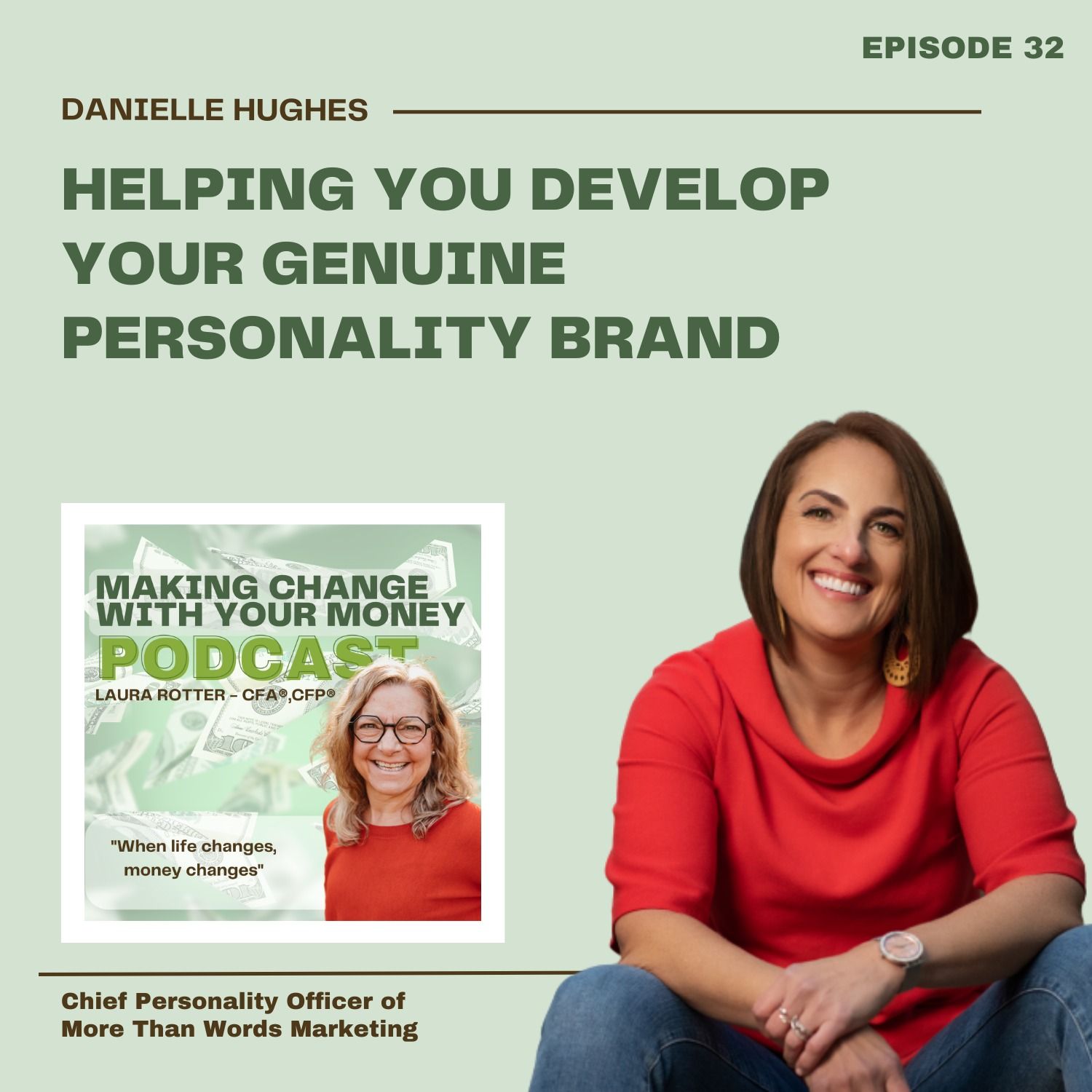 ⁣Helping You Develop Your Genuine Personality Brand: an interview with Danielle Hughes of More Than Words Marketing