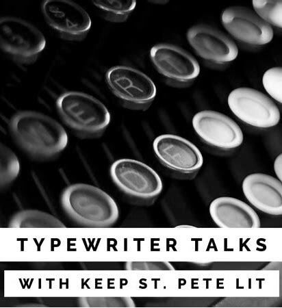 ⁣"Typewriter Talks"  from Keep St. Pete Lit:  9-17-23: Barbara Riddle