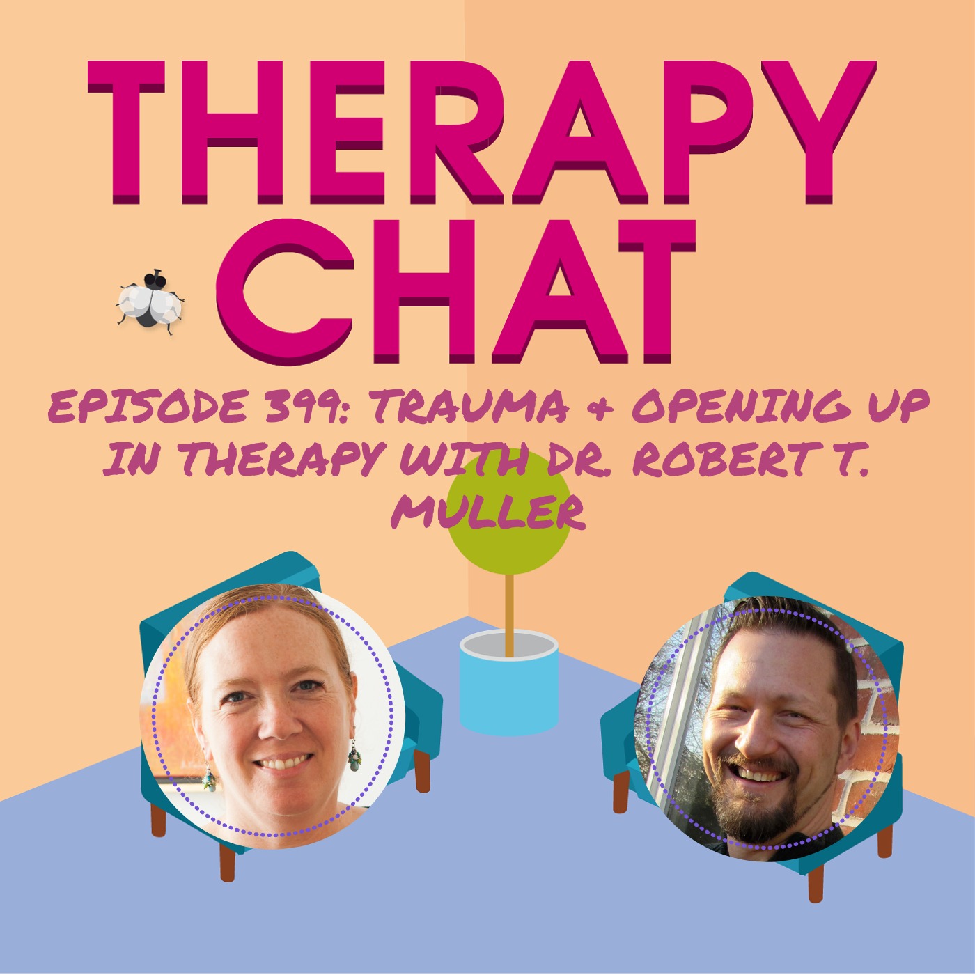 ⁣399: Trauma + Opening Up In Therapy With Dr. Robert T. Muller