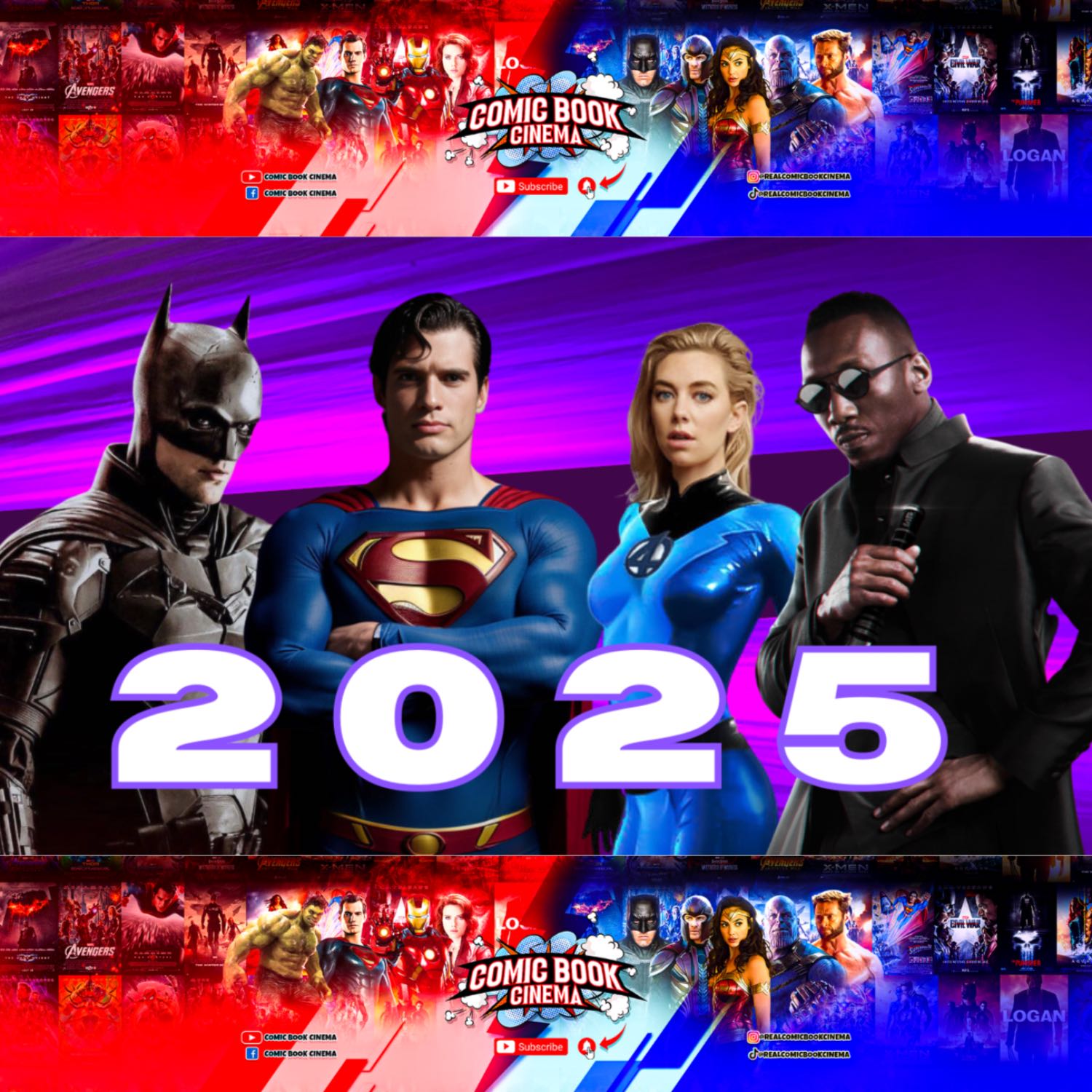 ⁣2025's Upcoming Comic Book Movies (Feat. Joshua Lawrence, Kevin Mcvicker, Seth Karas, Angelo Pasquinelli, & Adam Woody)