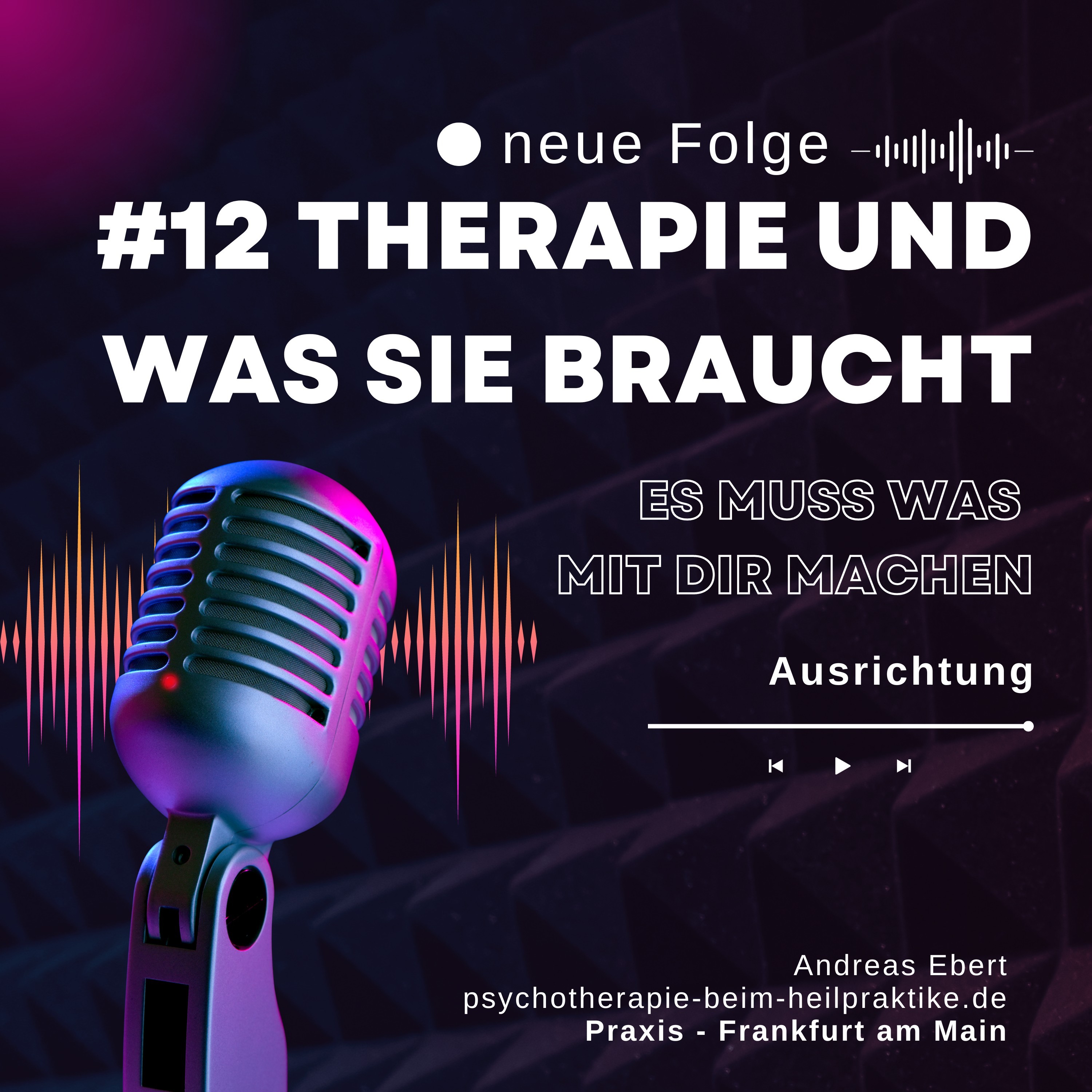 ⁣#12 - Wie geht Therapie und was braucht sie damit sie funktionieren kann.