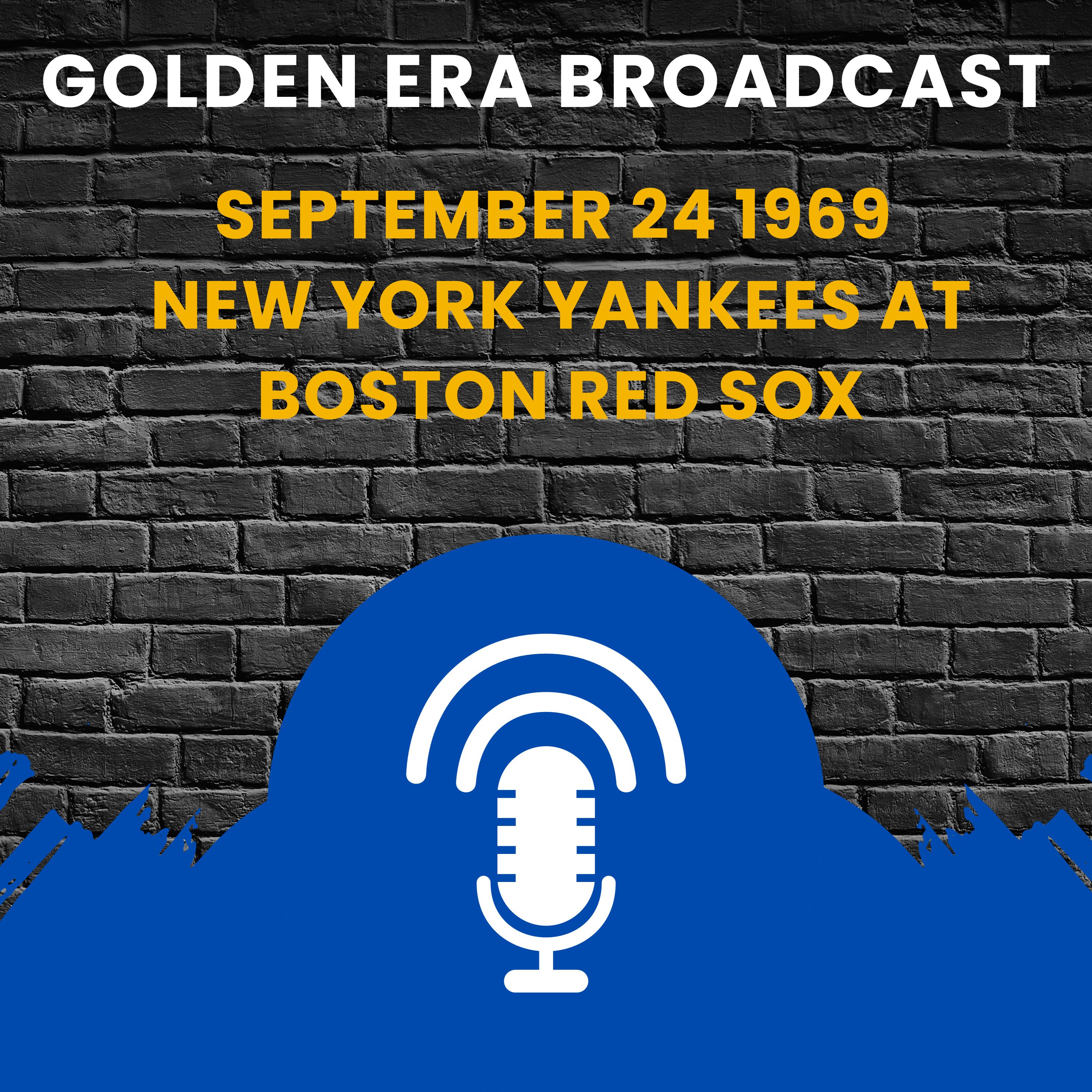 ⁣September 24 1969 New York Yankees at Boston Red Sox