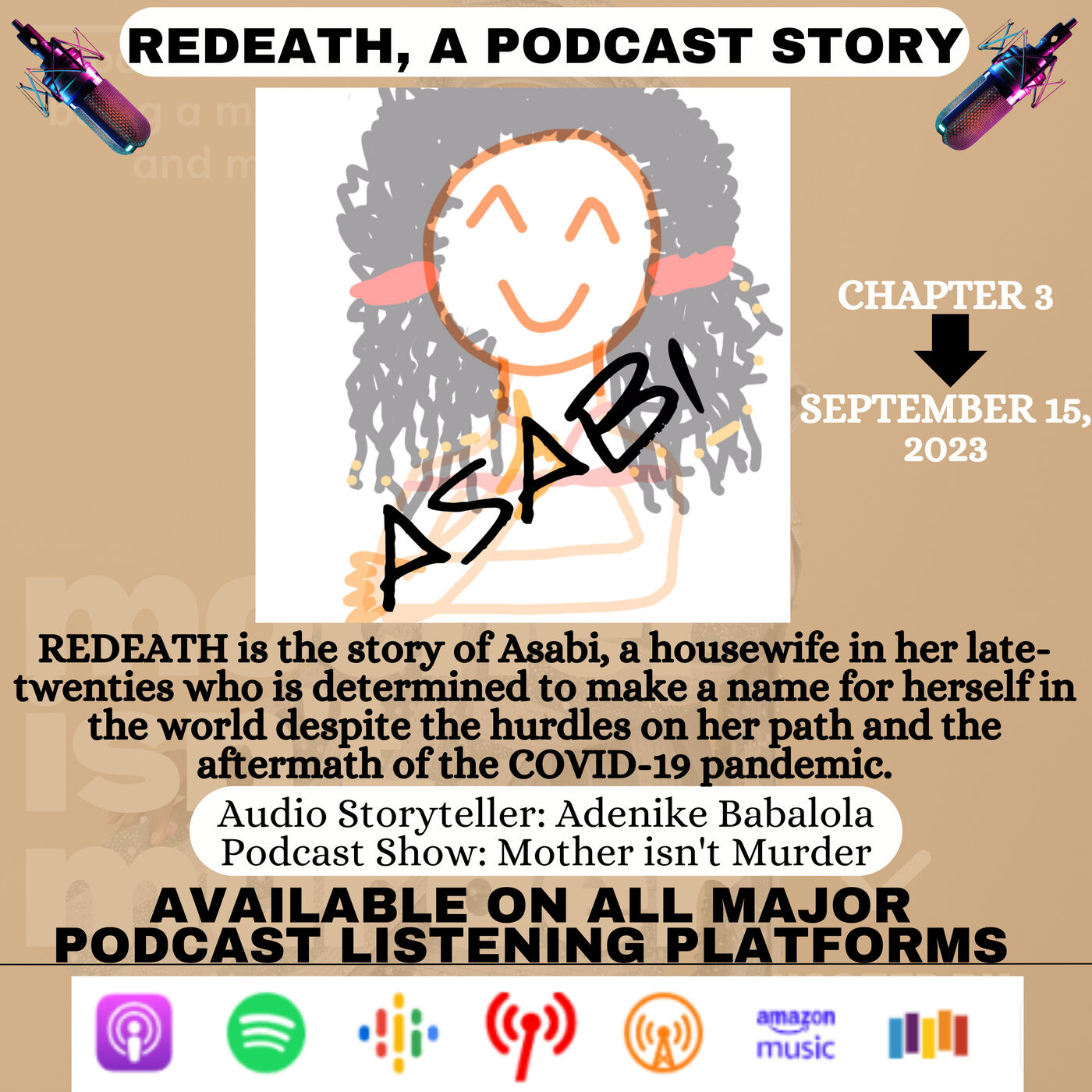 Redeath, a Podcast Story | Chapter 3 | African Audio Drama | Mother isn’t Murder | September 15, 2023