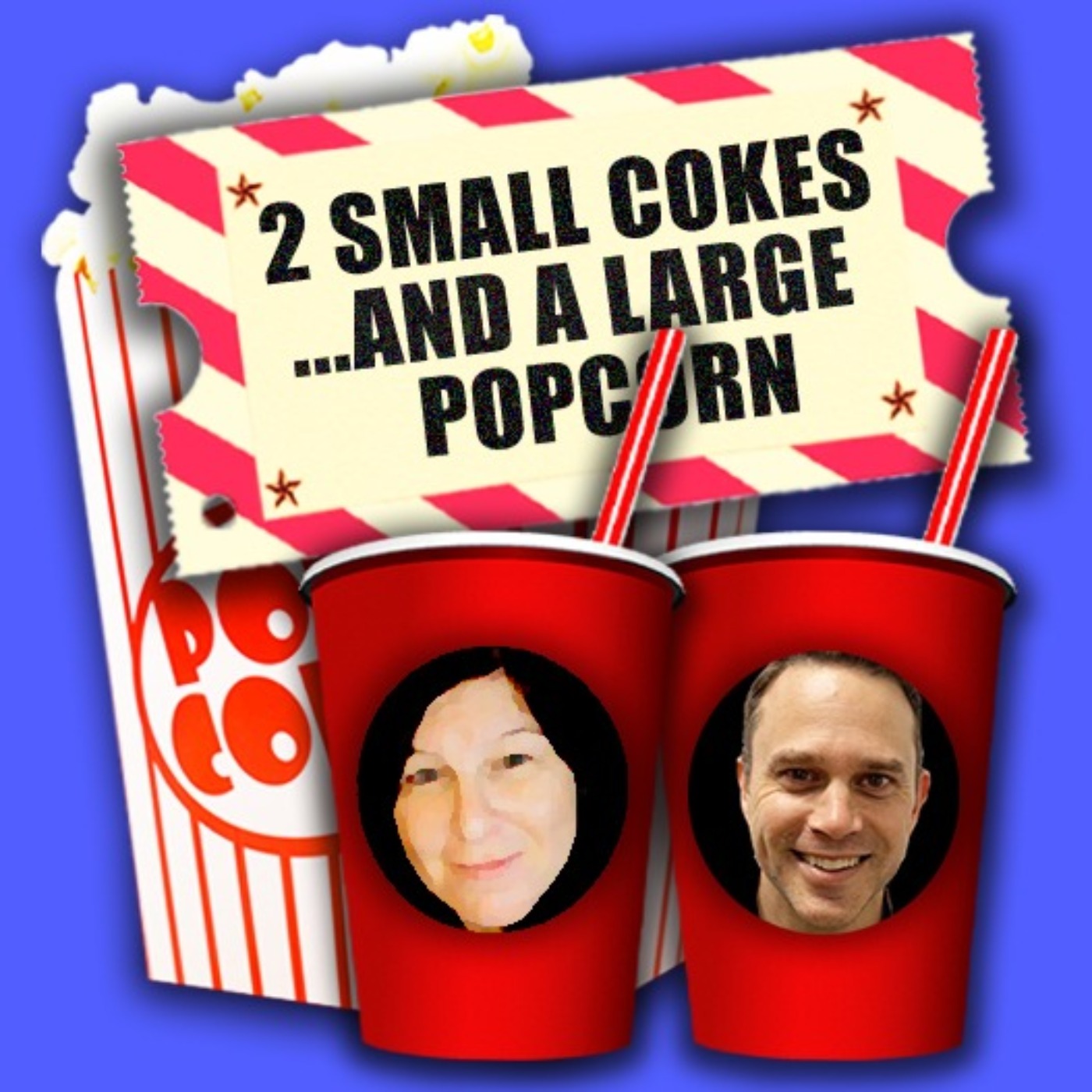 2 Small Cokes and a Large Popcorn! 