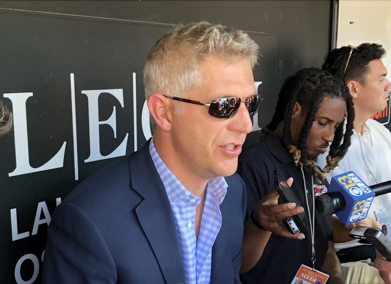 ⁣Mike Elias discusses next steps for Felix Bautista and status for remainder of 2023