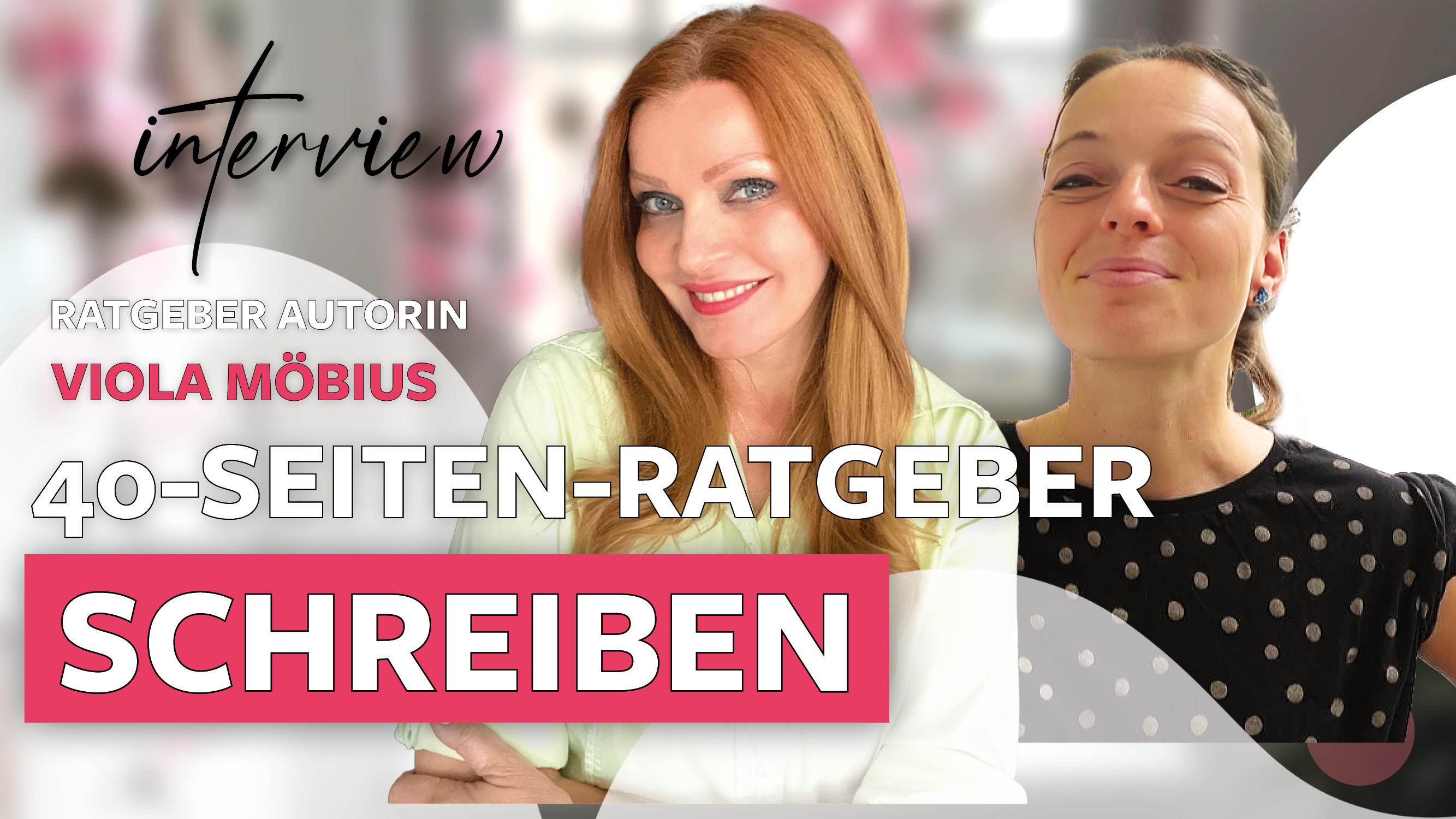 Warum du einen 40 Seiten Ratgeber schreiben solltest, um dein Business zu pushen. [ mit Viola Möbius ]