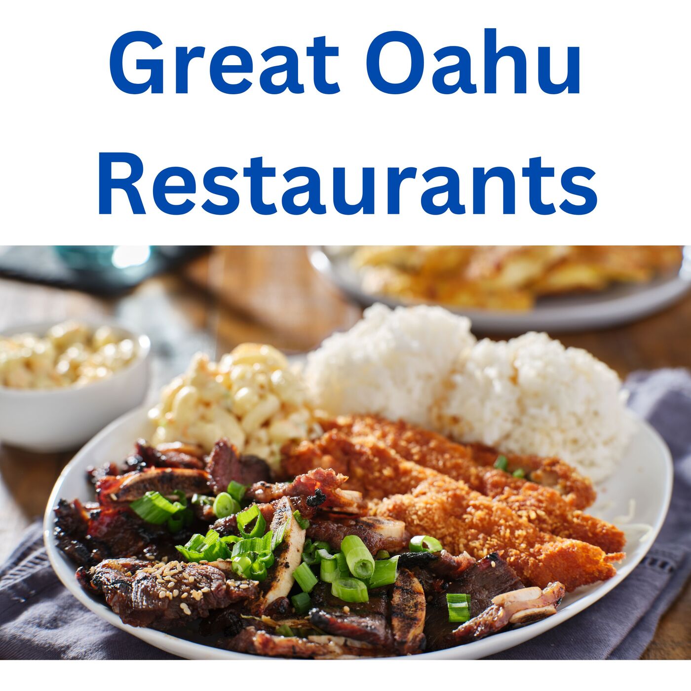 ⁣Great restaurants on Oahu in Hawaii