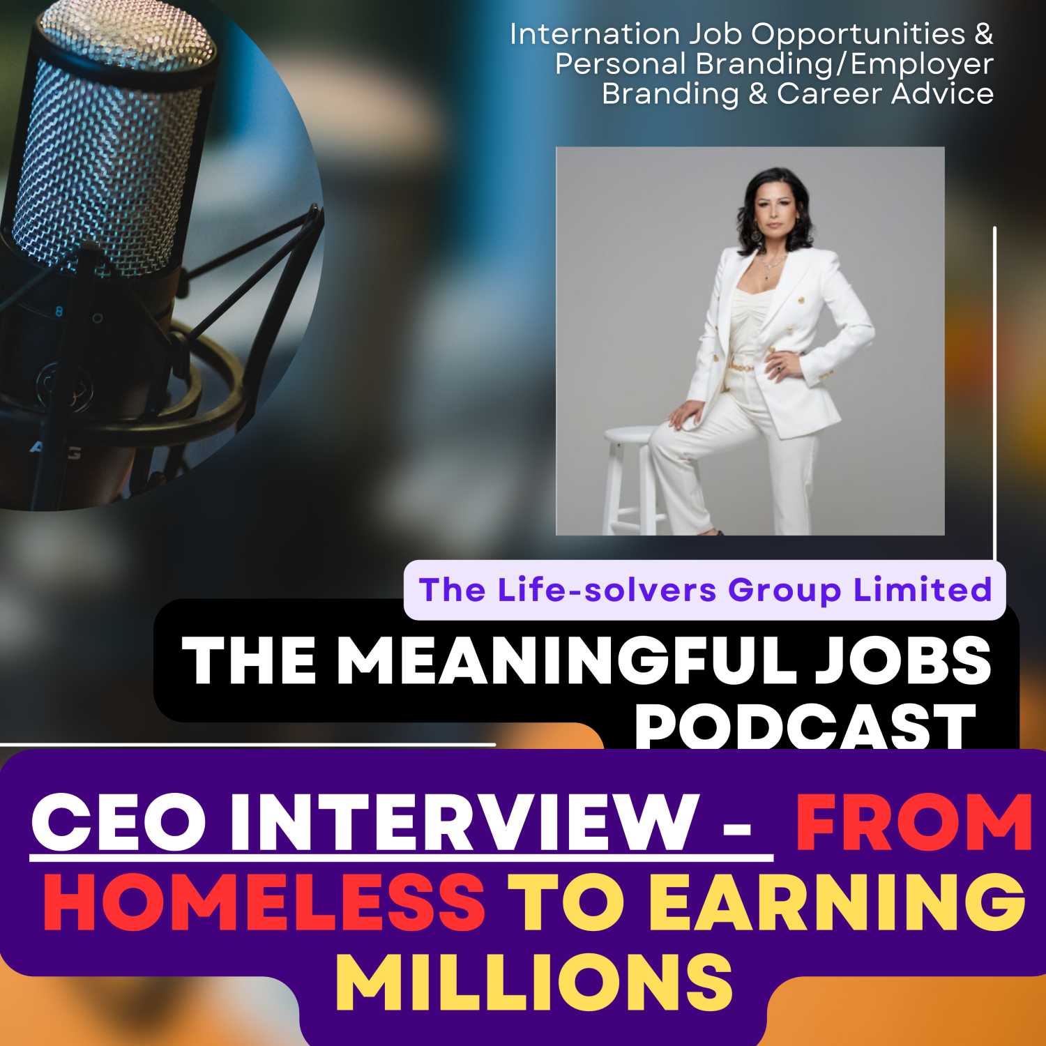 ⁣CEO Interview - From Homeless to Earning Millions