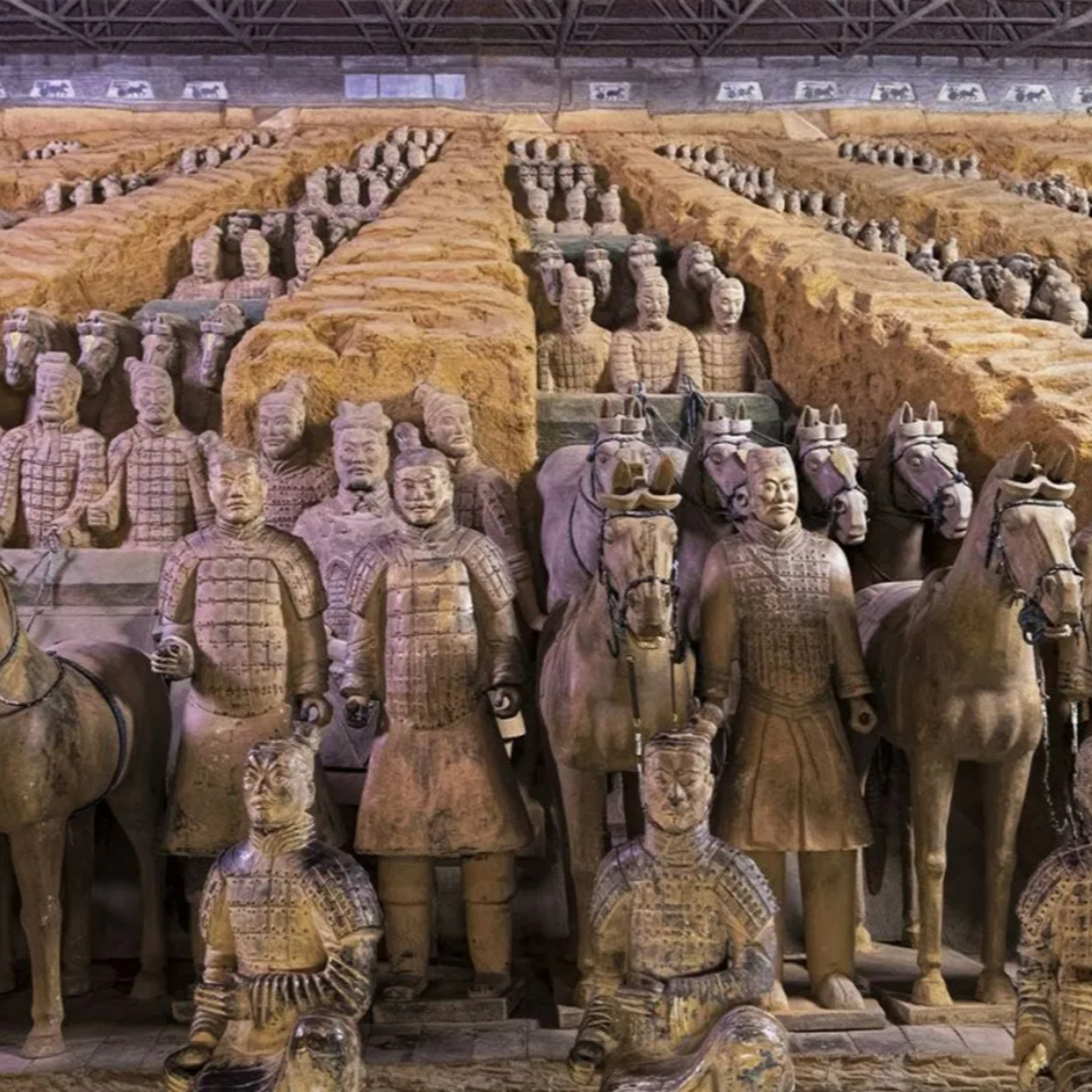 ⁣La Tumba del Primer Emperador de China. Grandes Yacimientos Arqueológicos VI