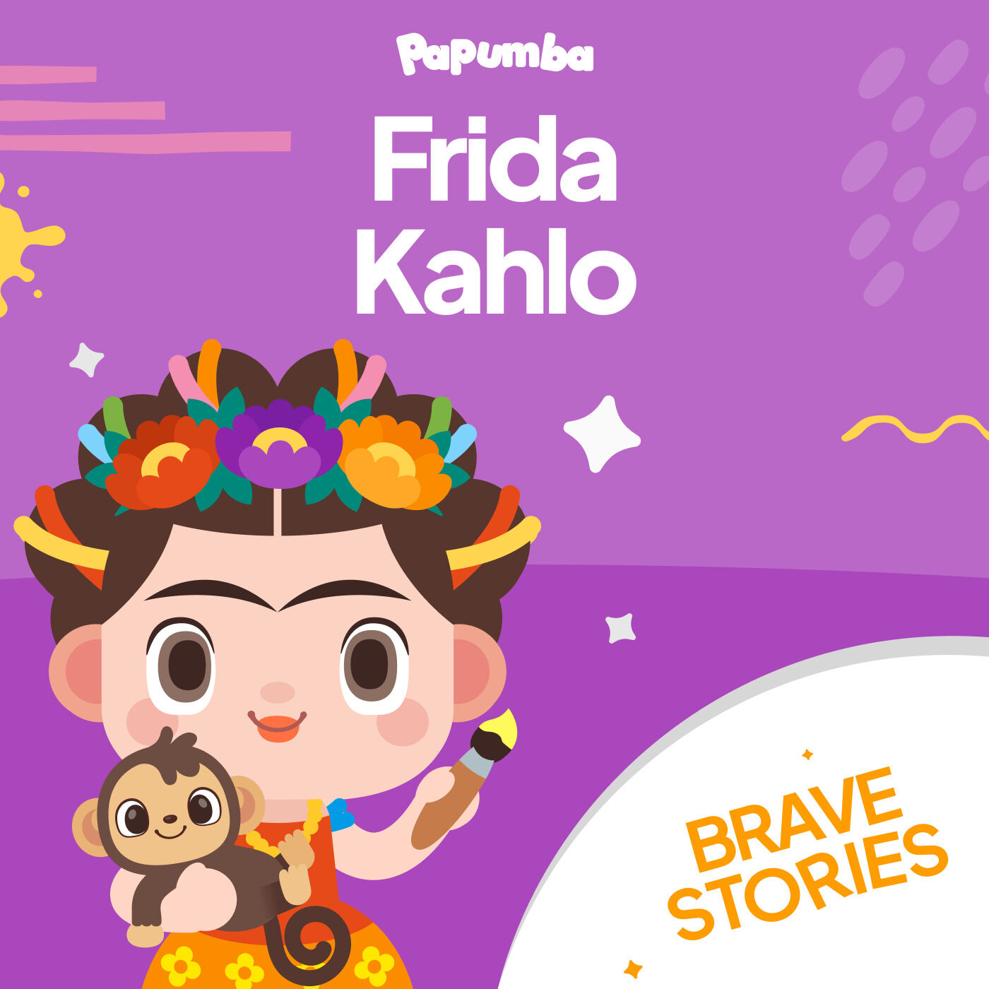 ⁣Brave Stories: Frida Kahlo, the unique artist