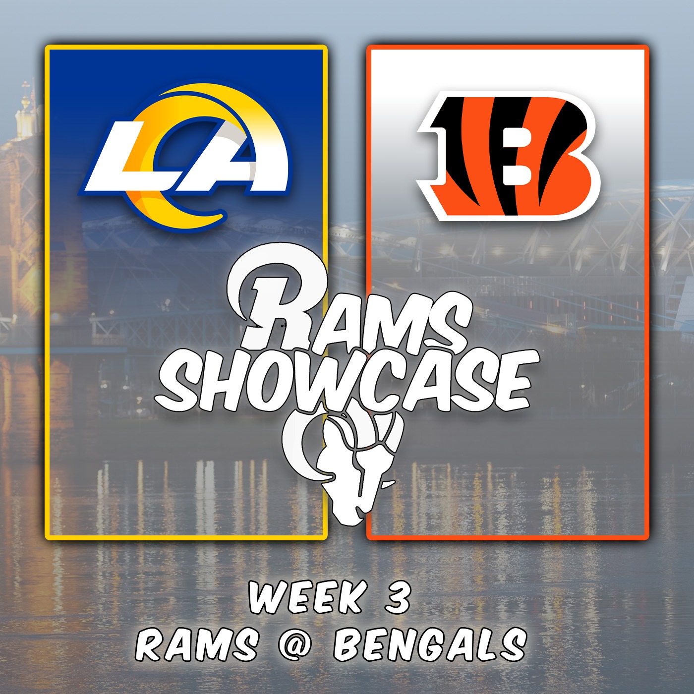 ⁣Week 3 | Rams @ Bengals