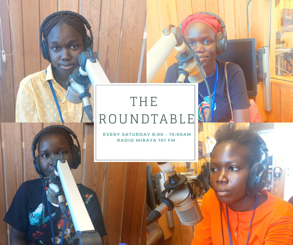 What roles do young women play in advancing a more gender-responsive and open society in South Sudan?