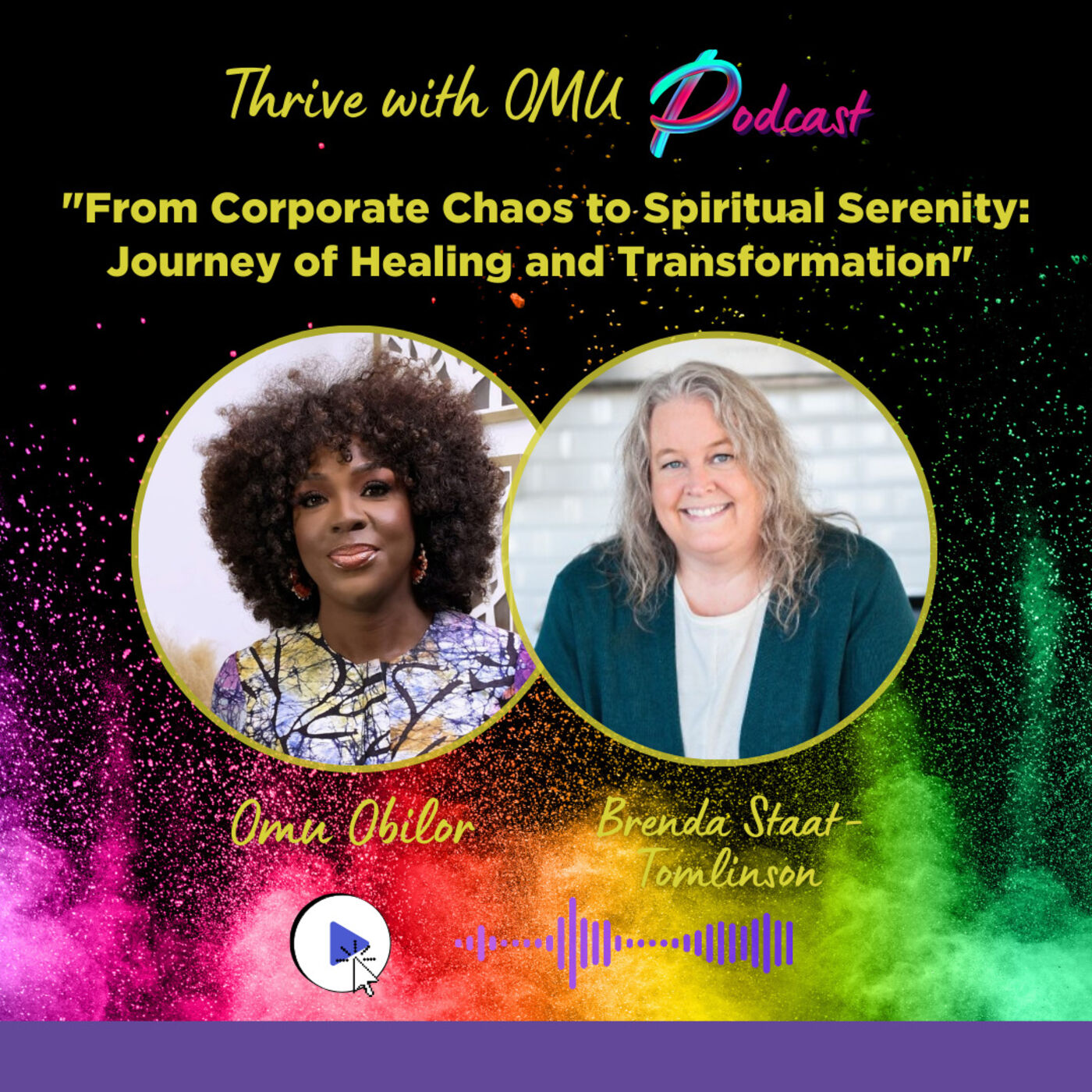 ⁣"From Corporate Chaos to Spiritual Serenity: Journey of Healing and Transformation" with Brenda Staat-Tomlinson