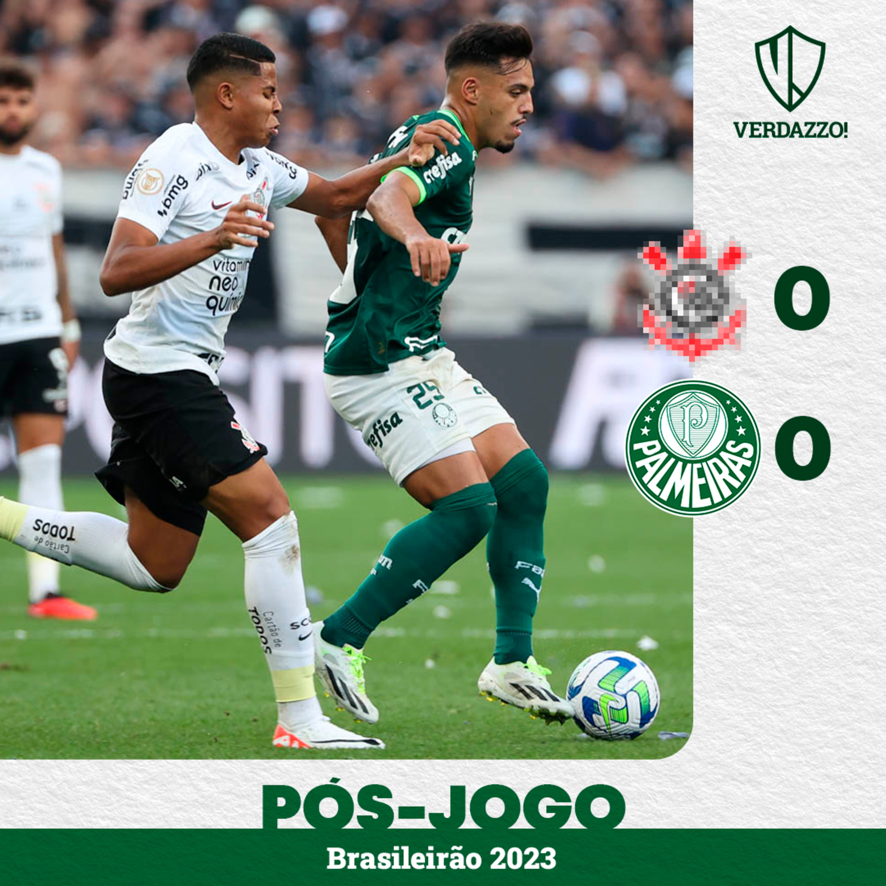 ⁣PÓS-JOGO SCCP 0x0 Palmeiras