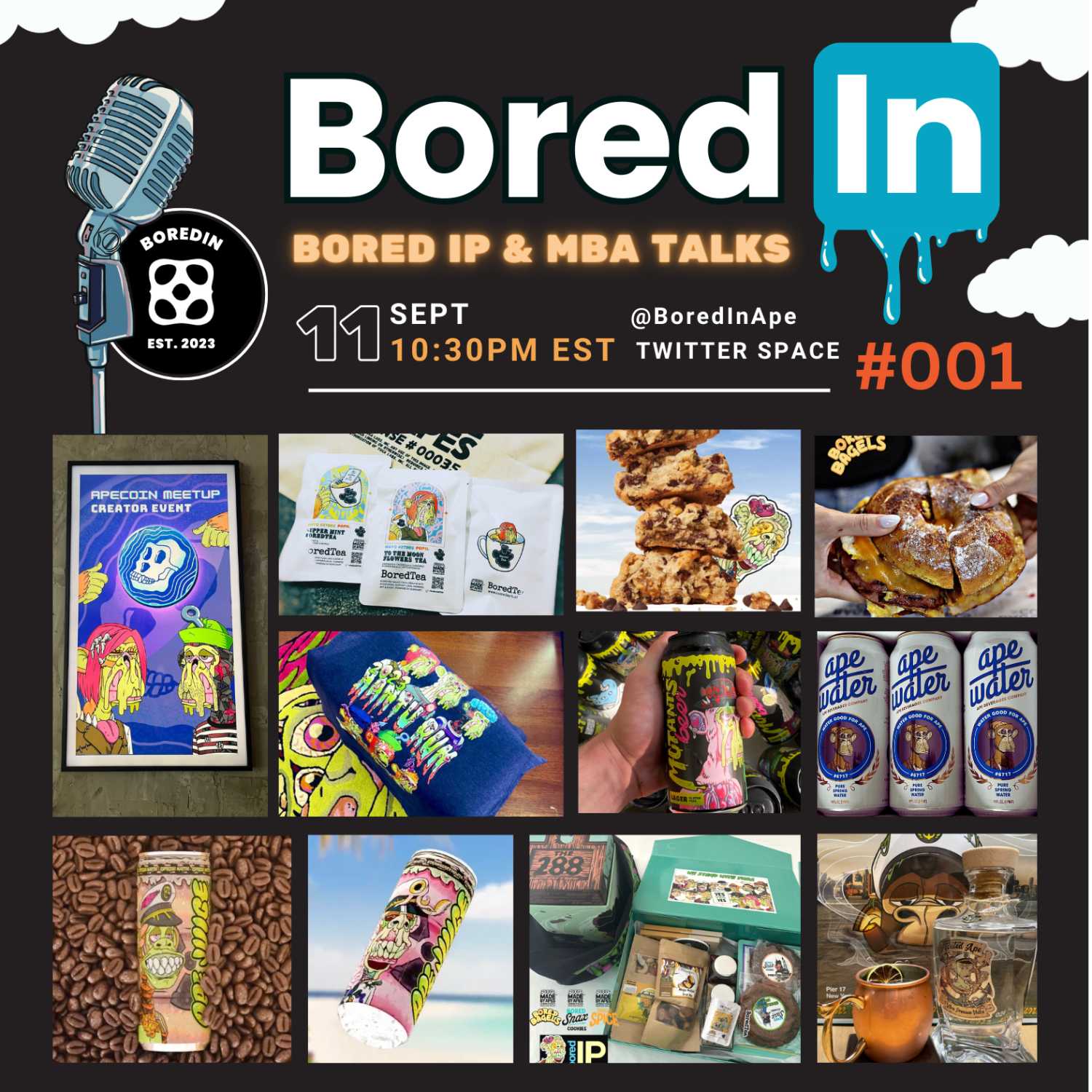 ⁣BoredIn Podcast  "BoredIn Bored IP to & MBA Talks" #001