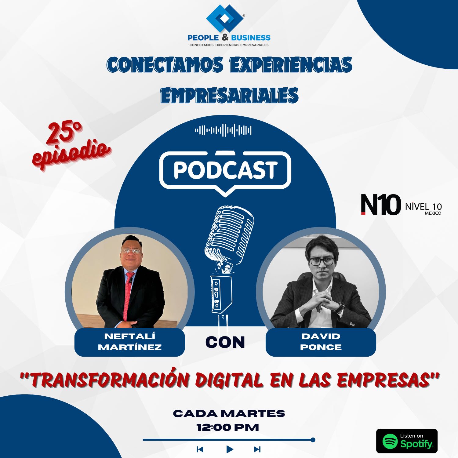 EP 25 - Transformación digital en las empresas | David Ponce