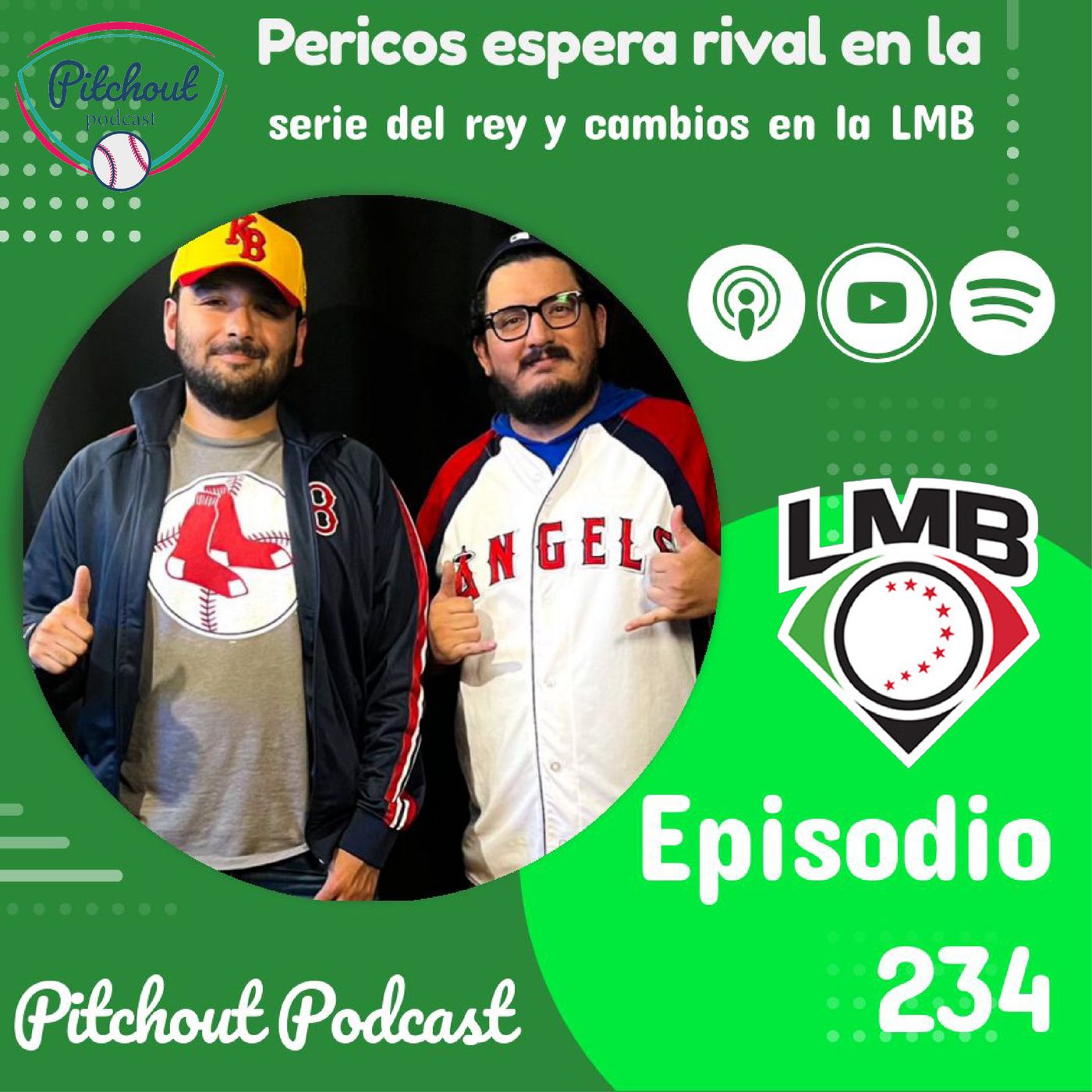 "Episodio 234: Pericos espera rival en la serie del rey y cambios en la LMB"